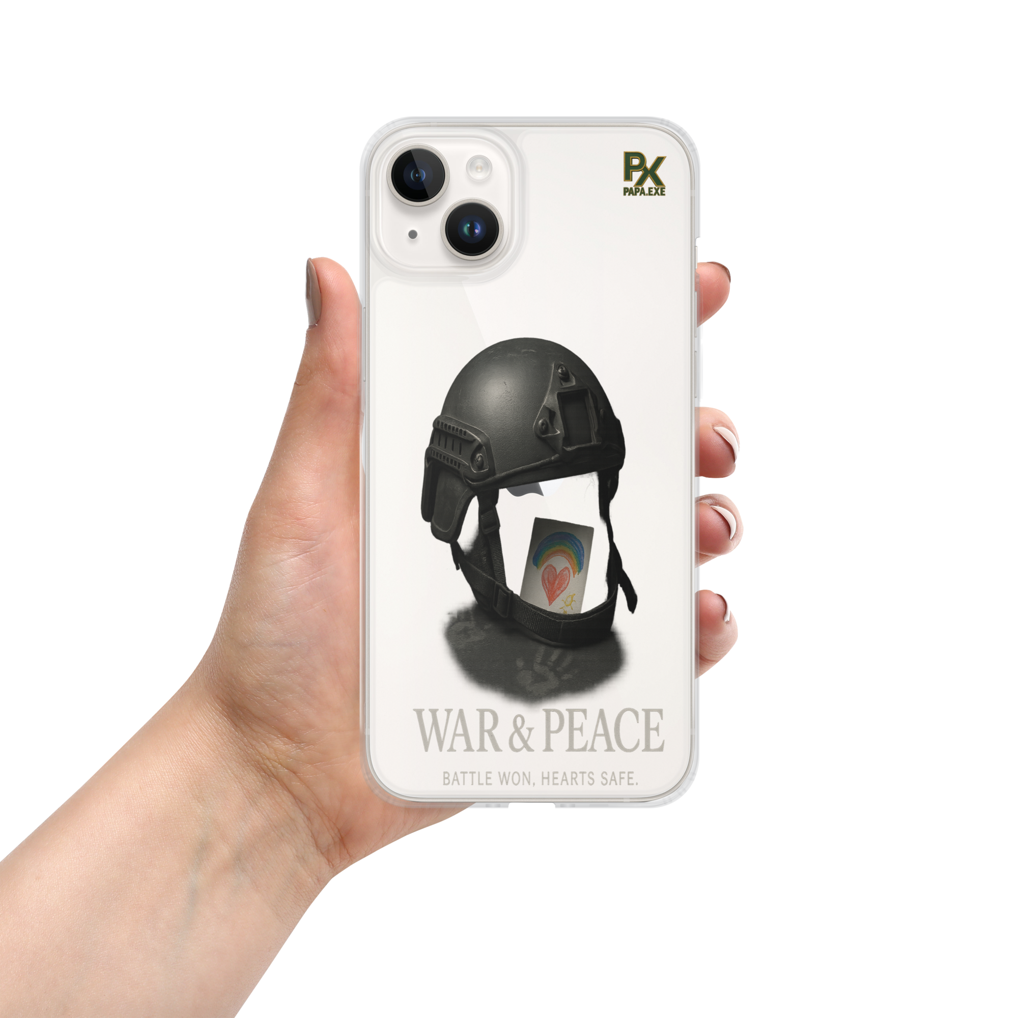 Transparente iPhone®- Hülle | Bloodline War&Peace