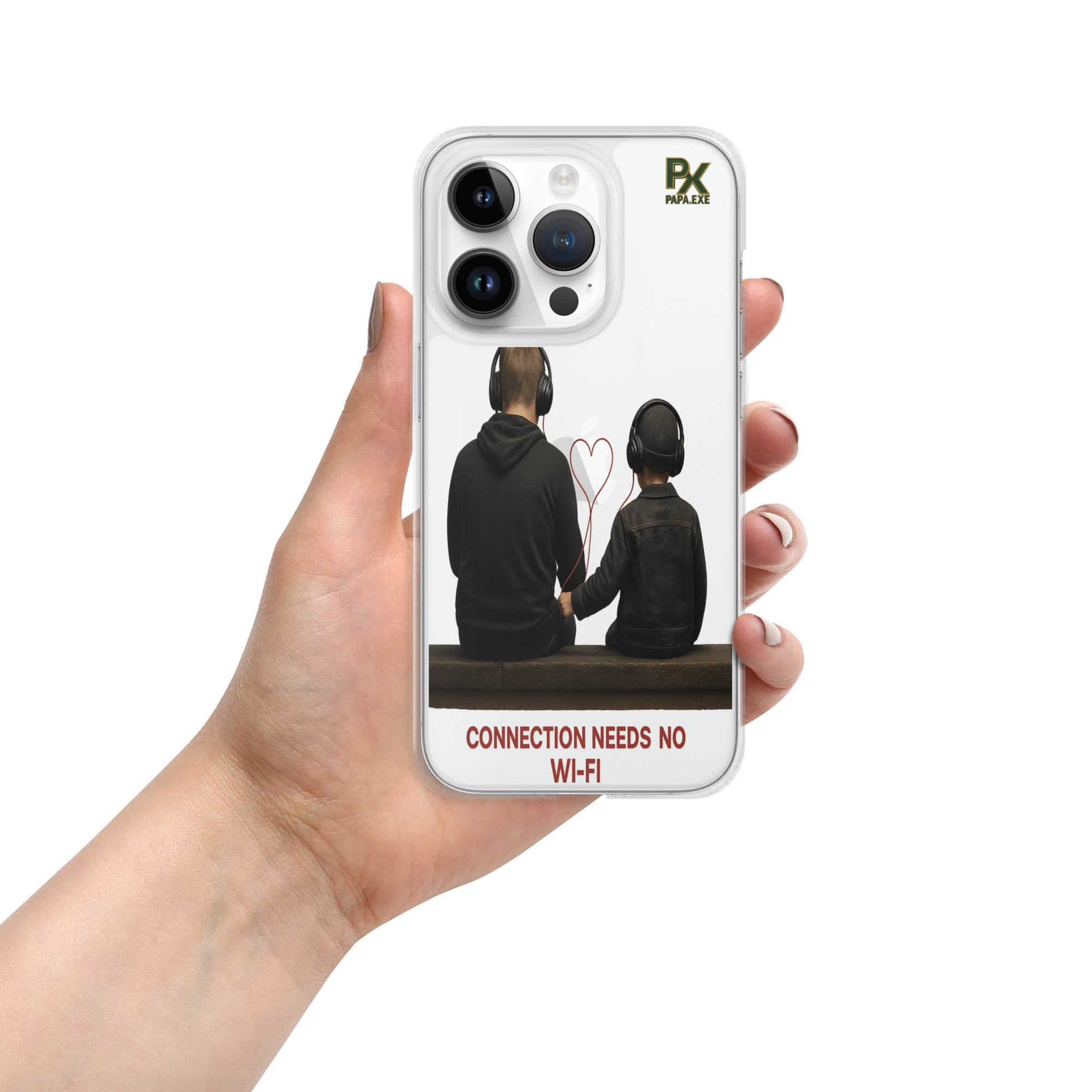 Transparente iPhone®- Hülle | Bloodline Connection