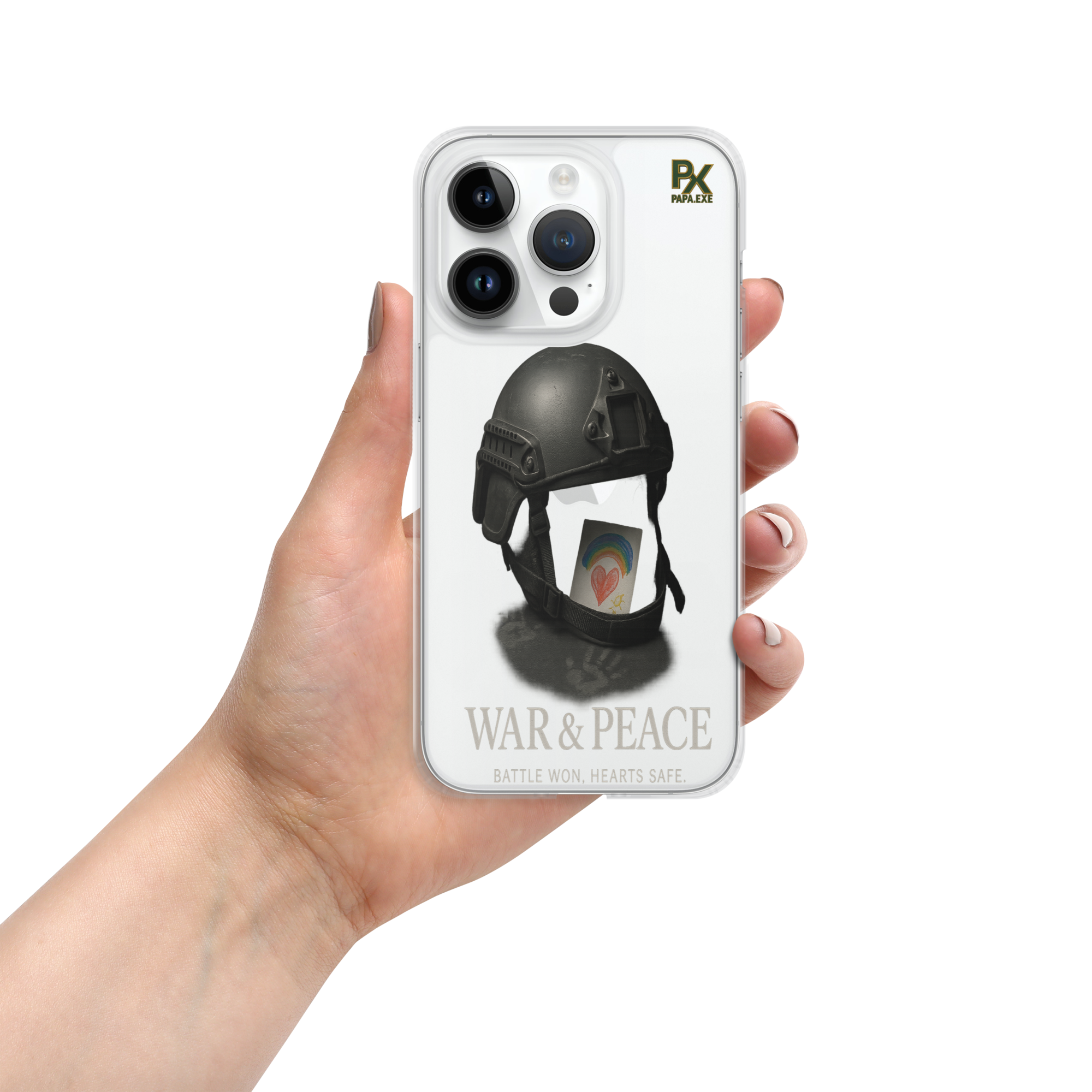 Transparente iPhone®- Hülle | Bloodline War&Peace