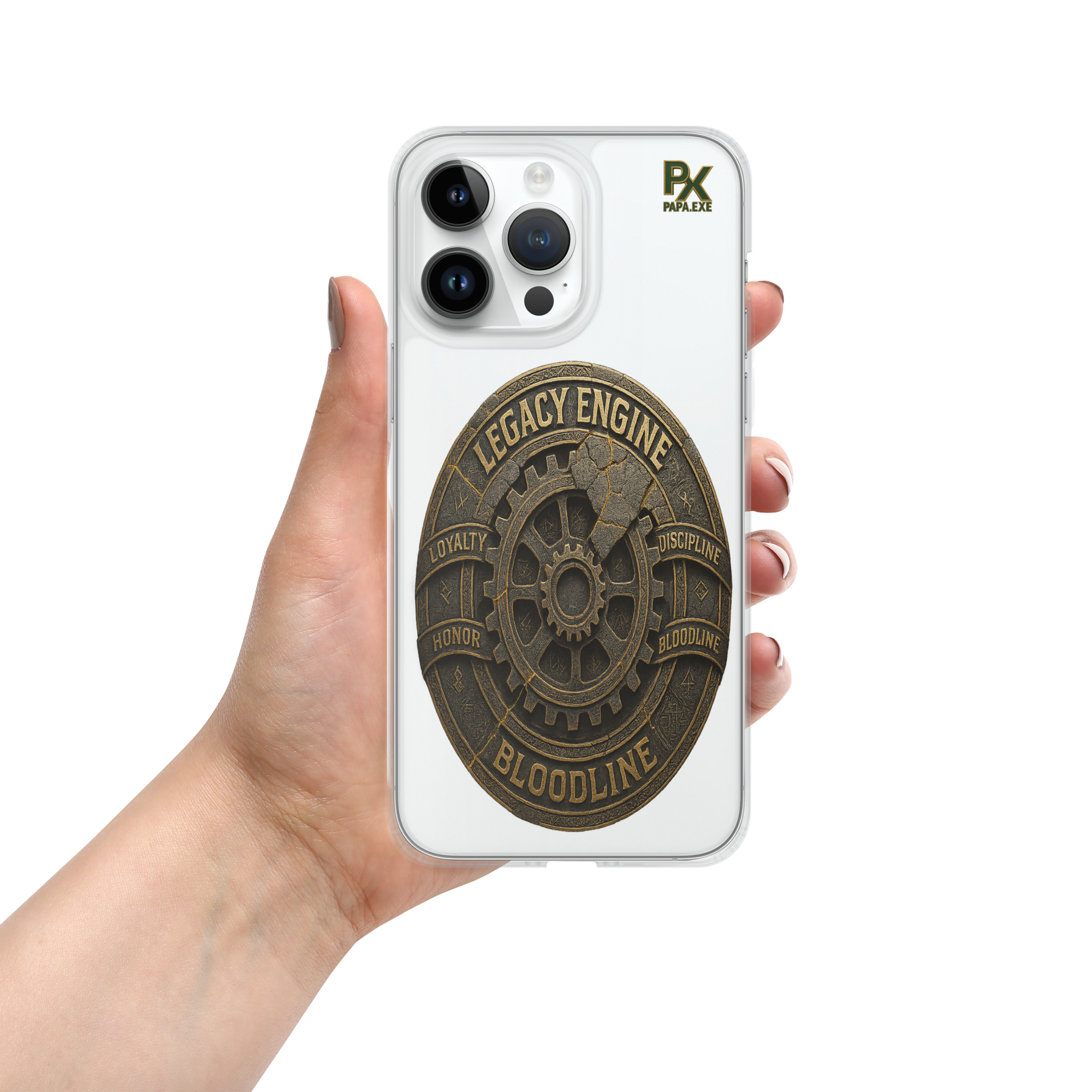 Transparente iPhone®- Hülle | Bloodline Legacy Engine