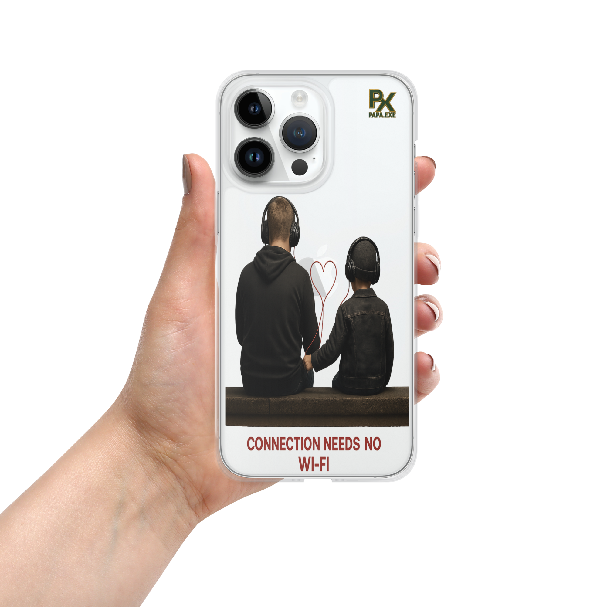 Transparente iPhone®- Hülle | Bloodline Connection