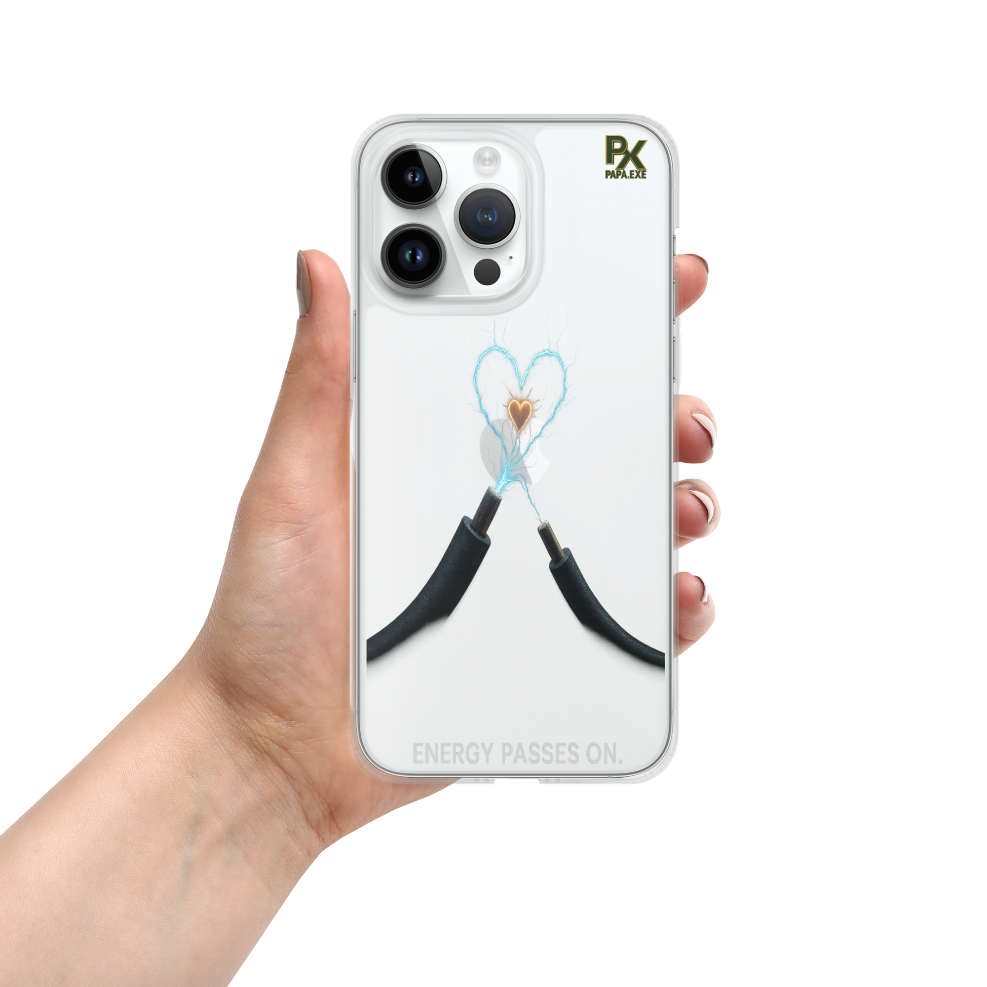 Transparente iPhone®- Hülle | Bloodline Energy