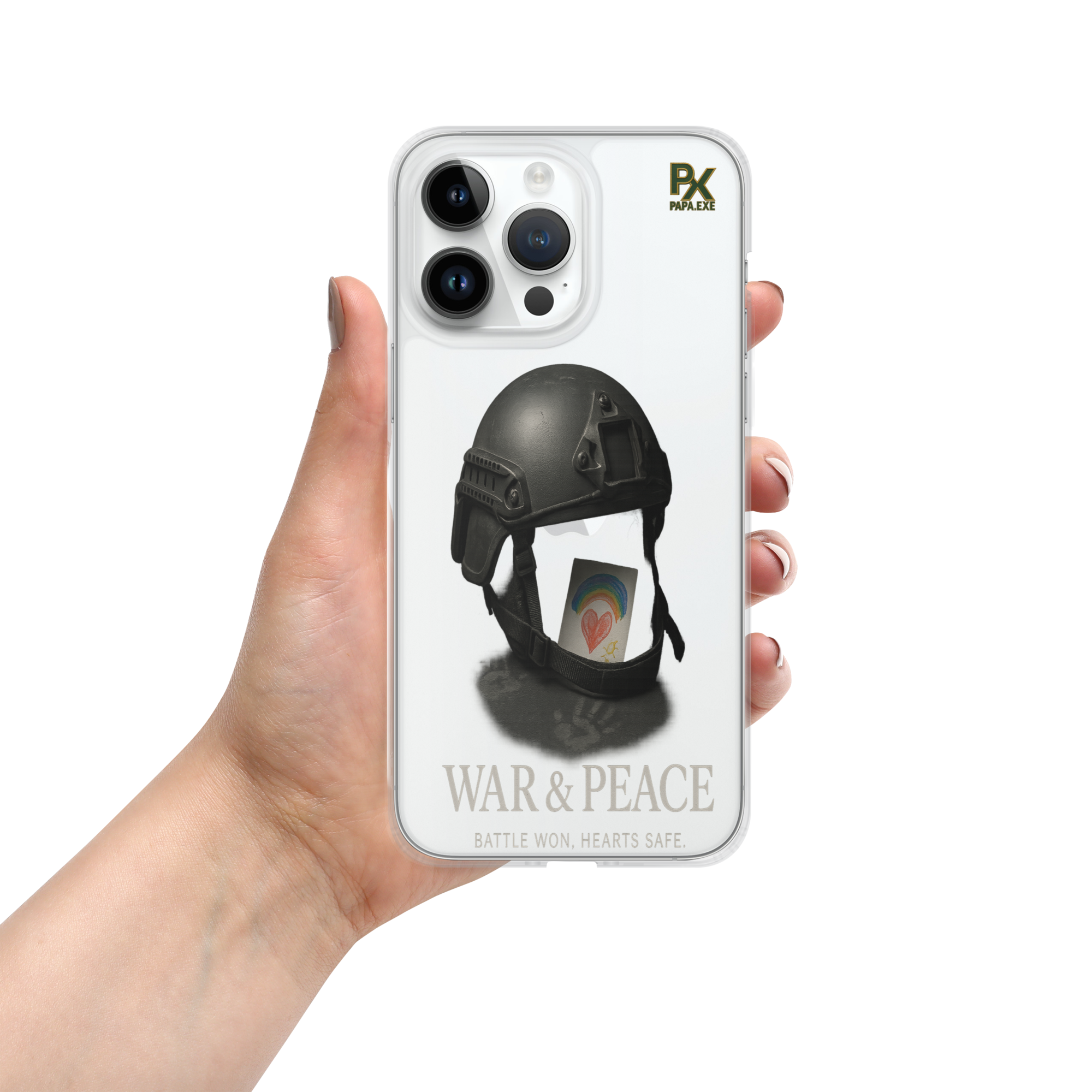Transparente iPhone®- Hülle | Bloodline War&Peace