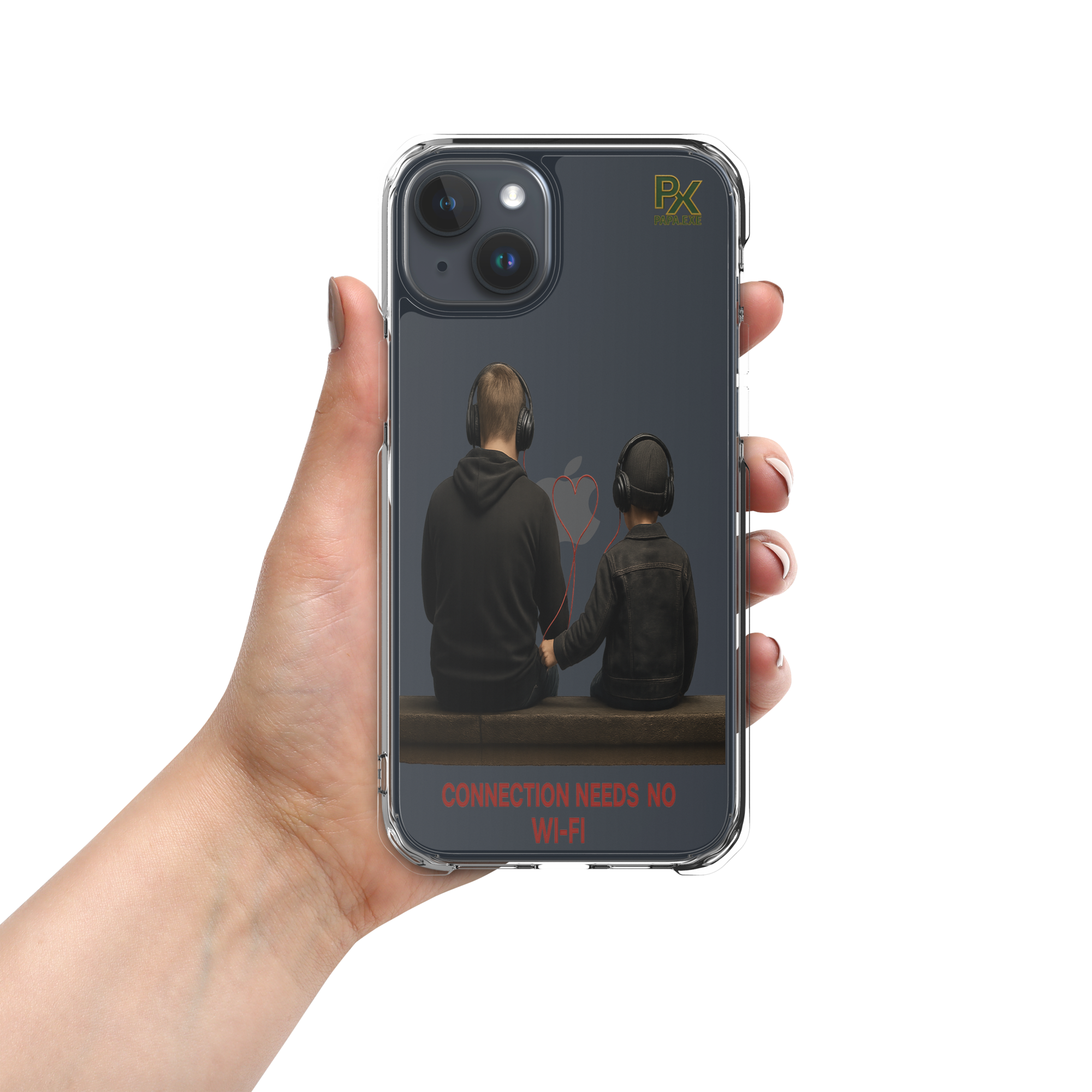 Transparente iPhone®- Hülle | Bloodline Connection