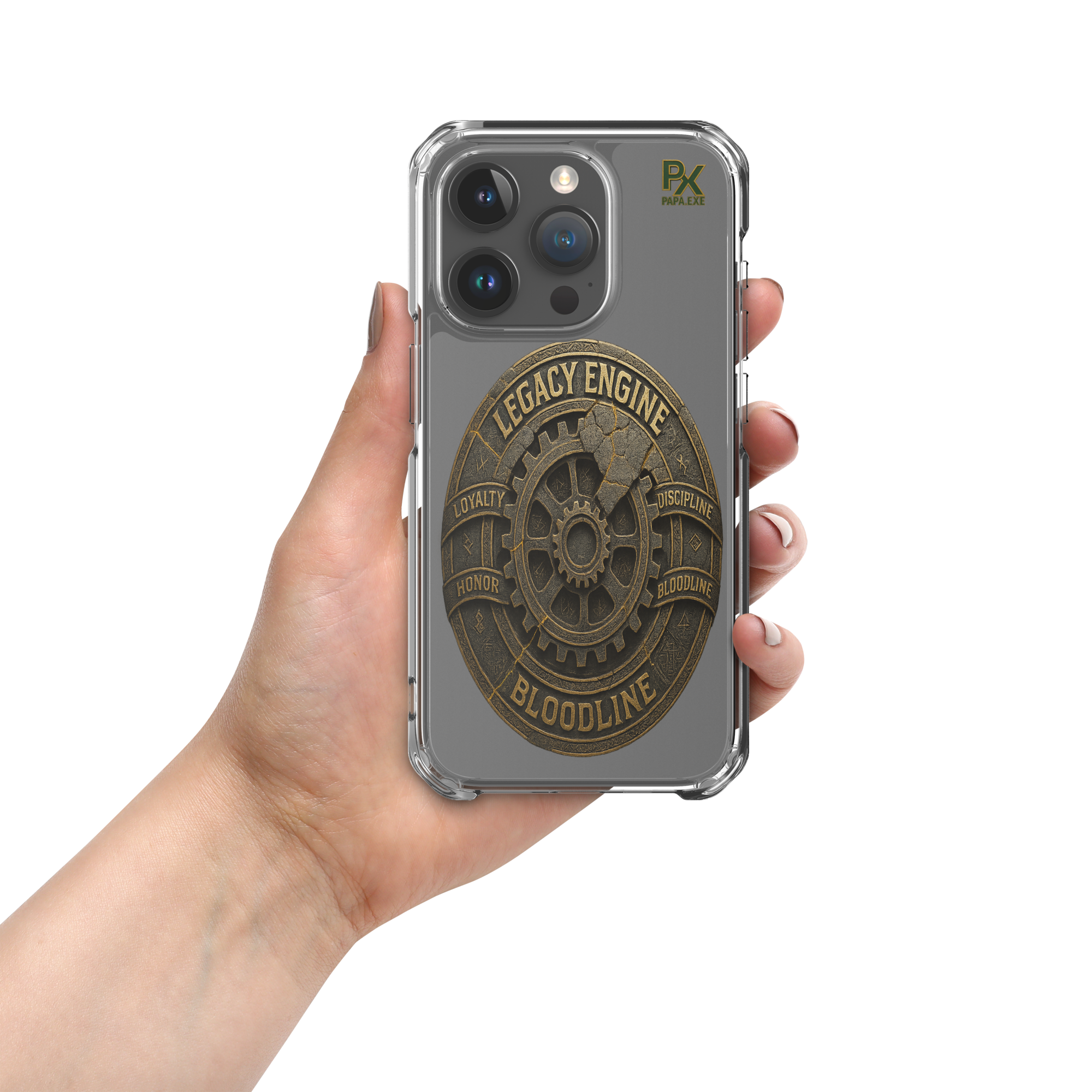 Transparente iPhone®- Hülle | Bloodline Legacy Engine