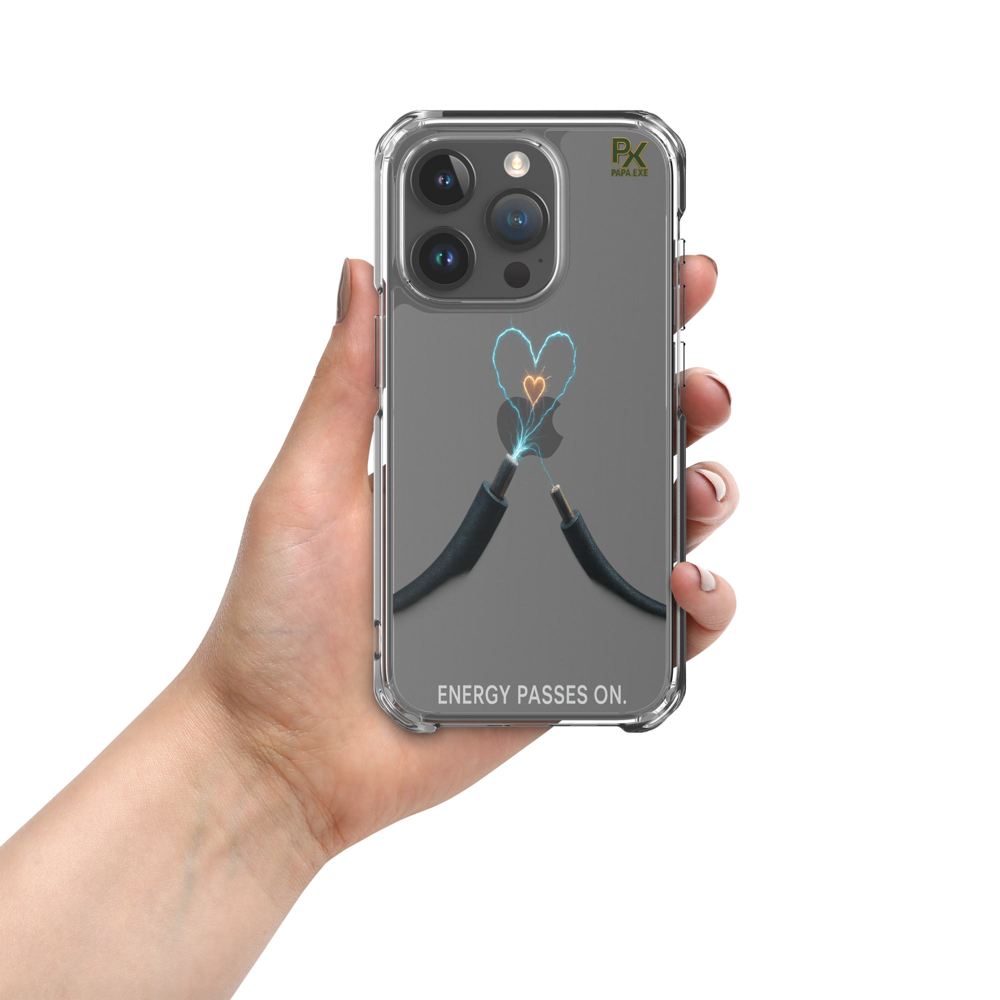 Transparente iPhone®- Hülle | Bloodline Energy