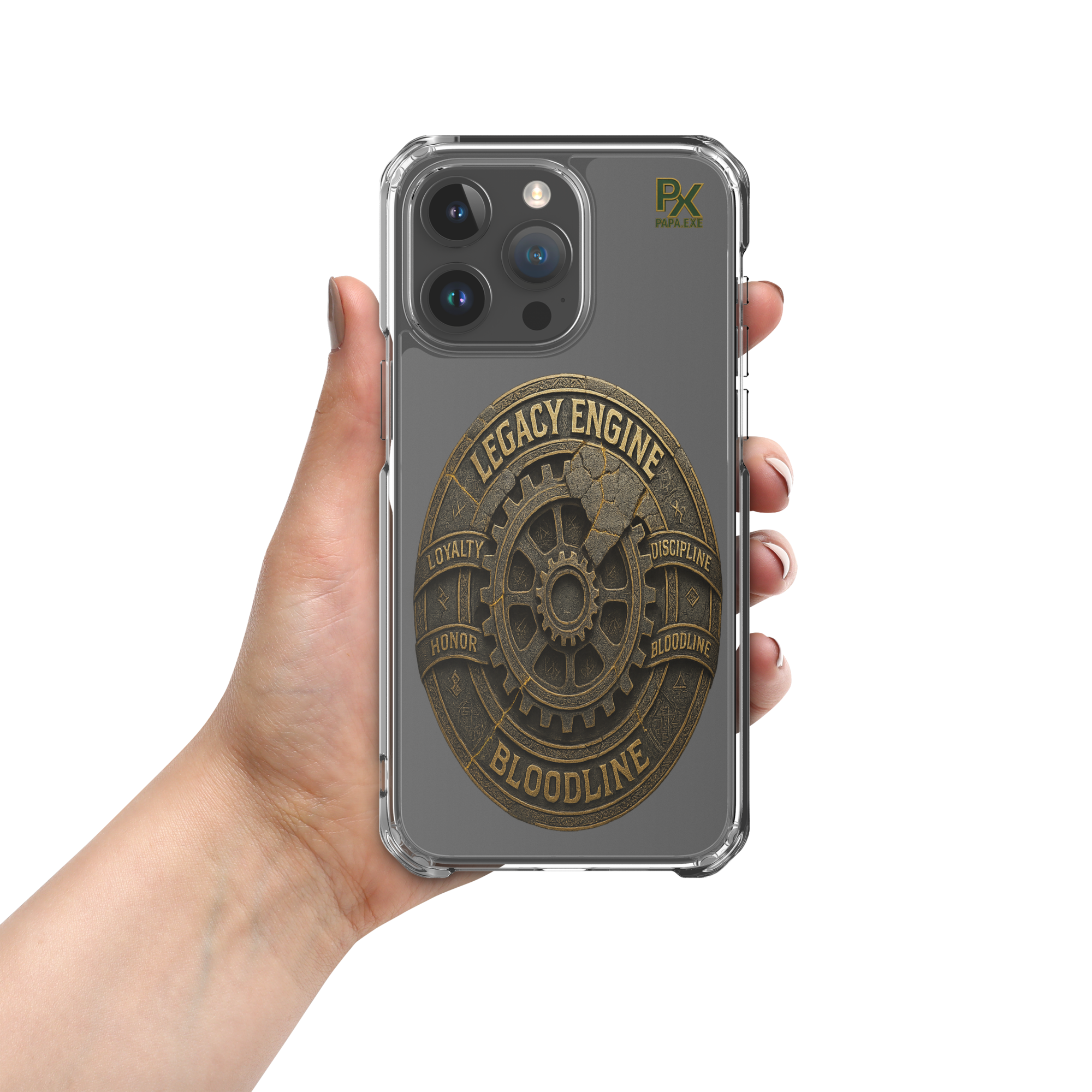 Transparente iPhone®- Hülle | Bloodline Legacy Engine