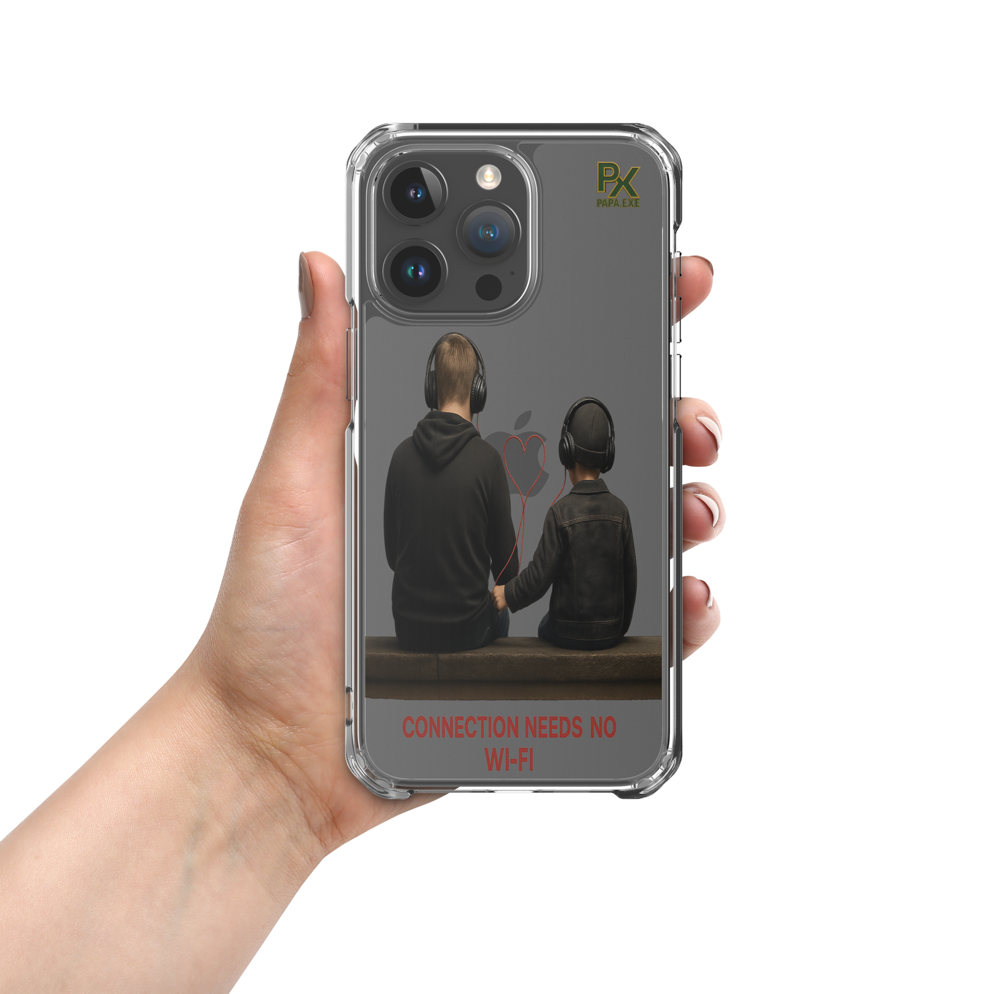 Transparente iPhone®- Hülle | Bloodline Connection