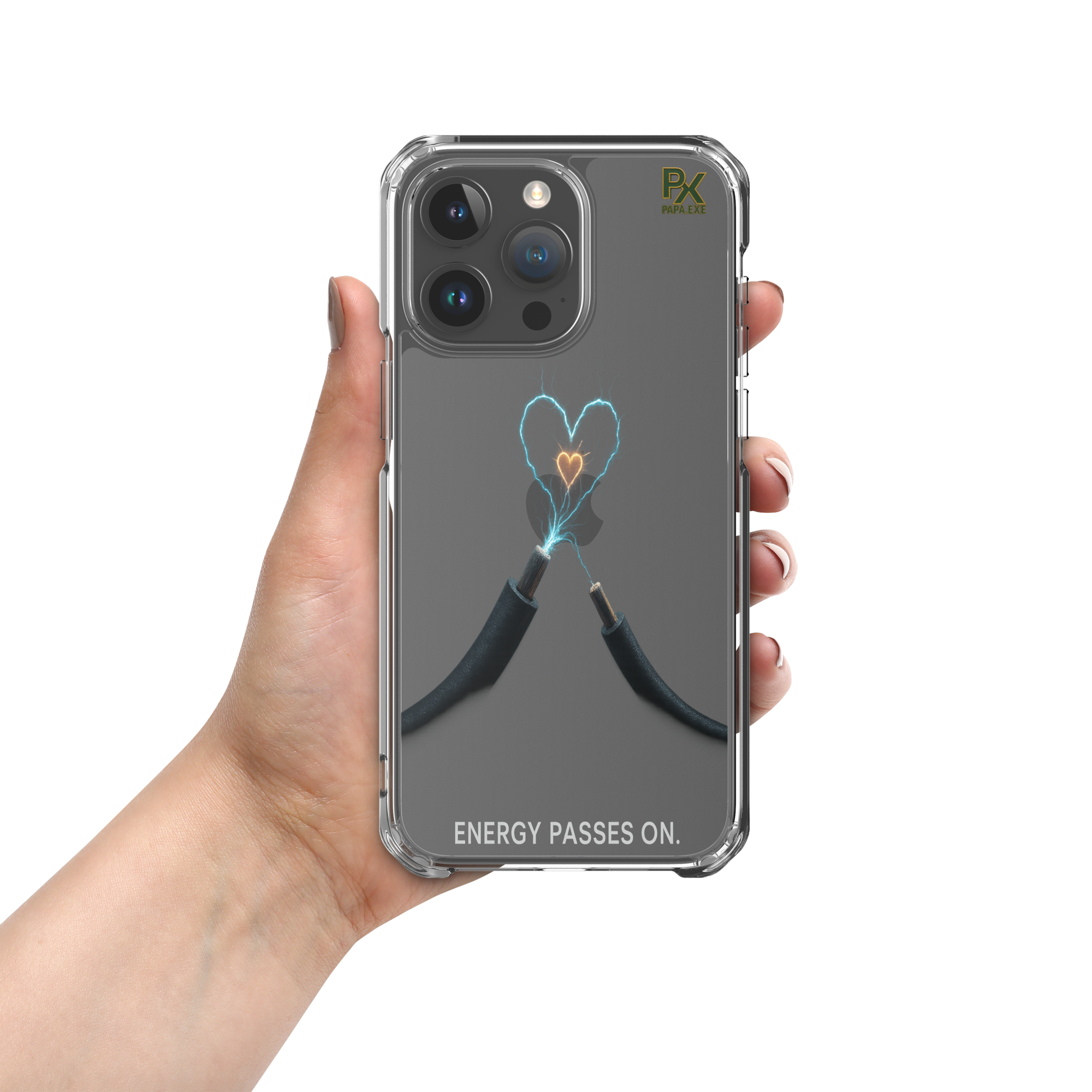 Transparente iPhone®- Hülle | Bloodline Energy