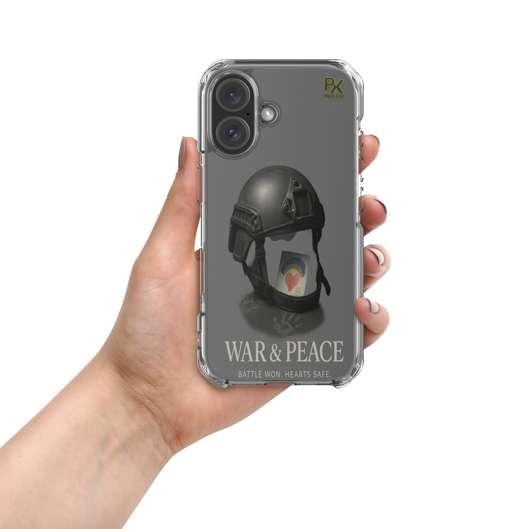 Transparente iPhone®- Hülle | Bloodline War&Peace