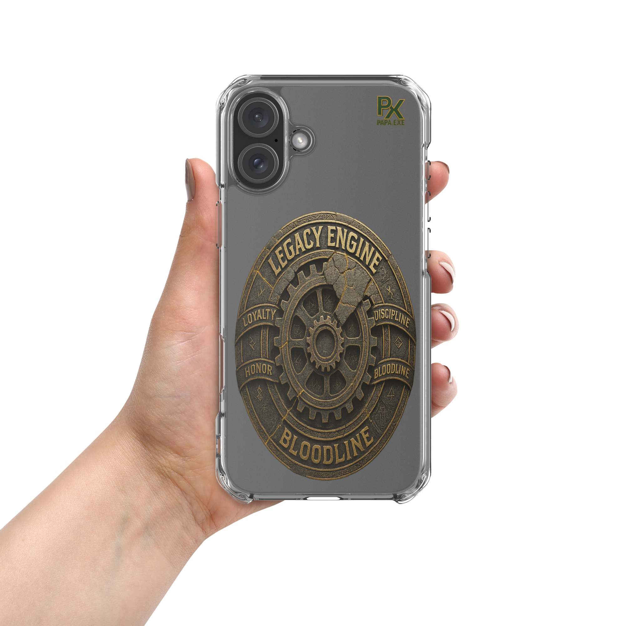 Transparente iPhone®- Hülle | Bloodline Legacy Engine