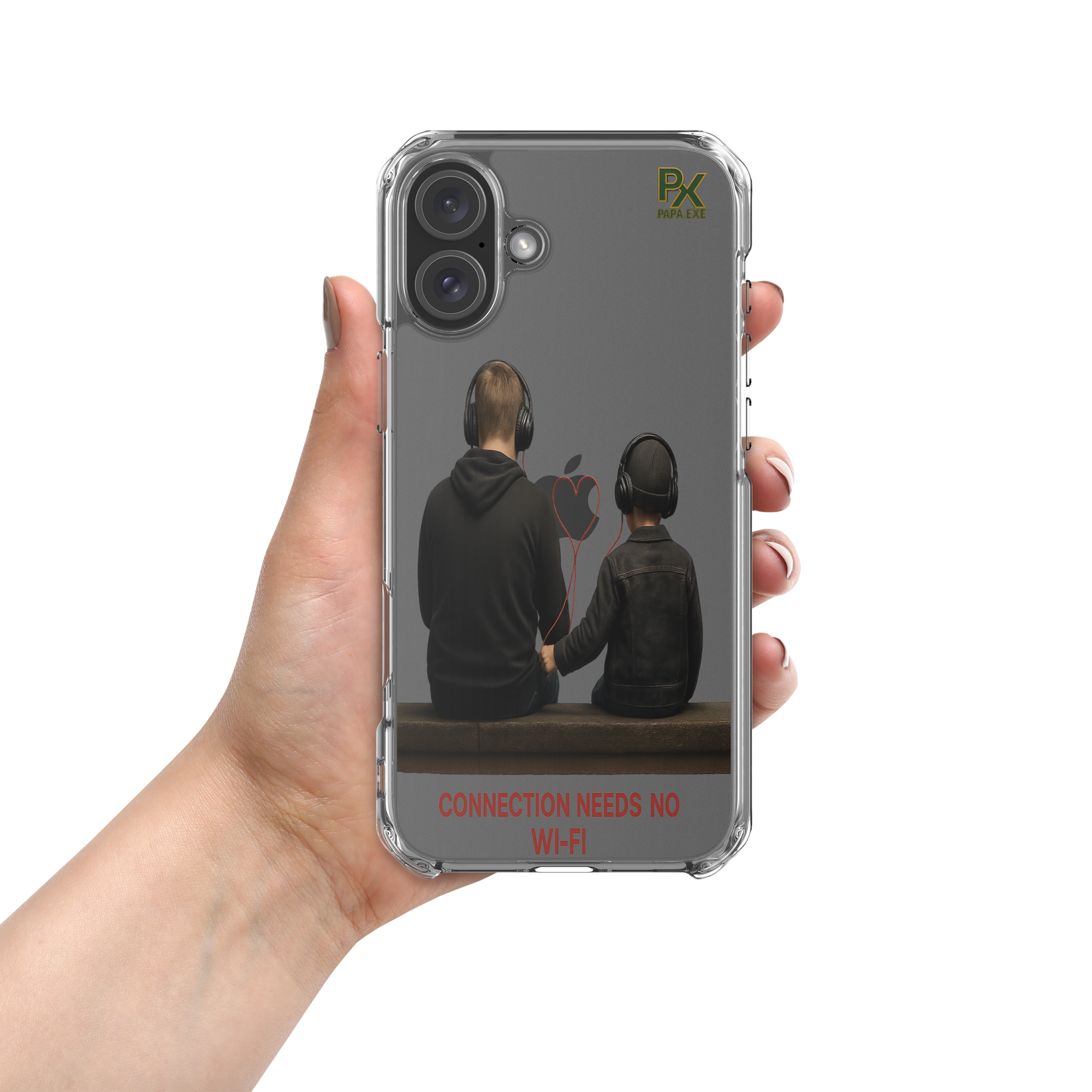 Transparente iPhone®- Hülle | Bloodline Connection