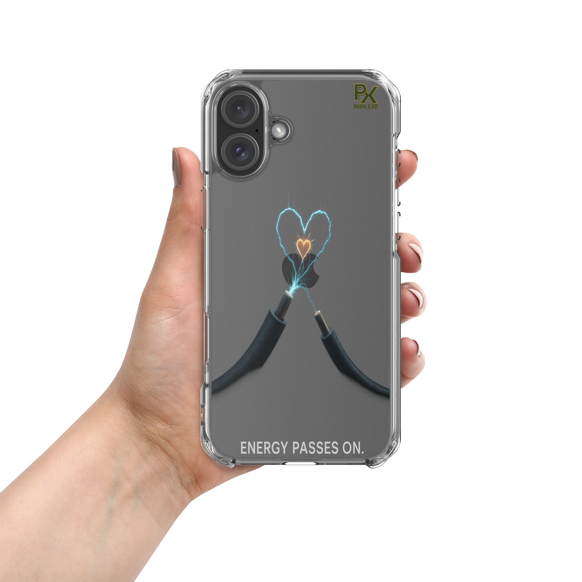 Transparente iPhone®- Hülle | Bloodline Energy