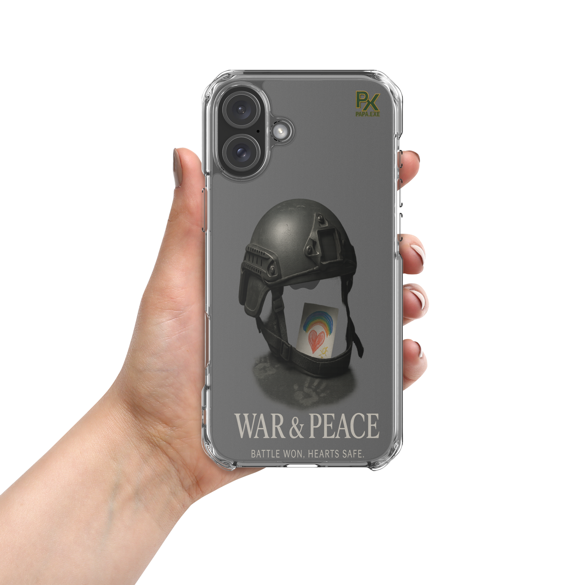 Transparente iPhone®- Hülle | Bloodline War&Peace