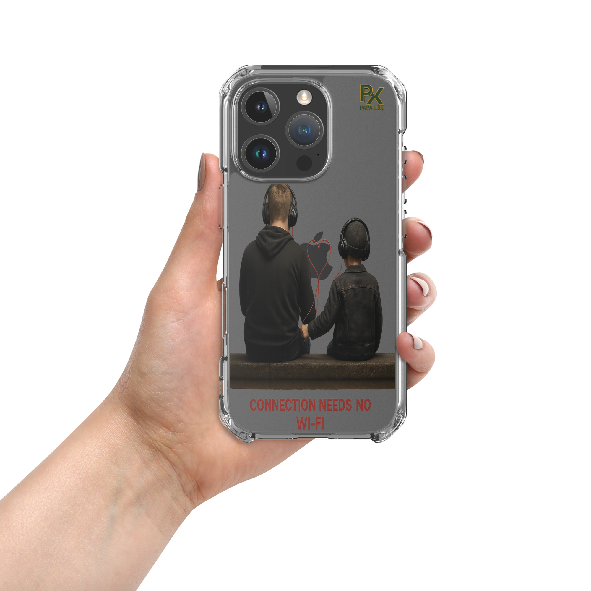 Transparente iPhone®- Hülle | Bloodline Connection