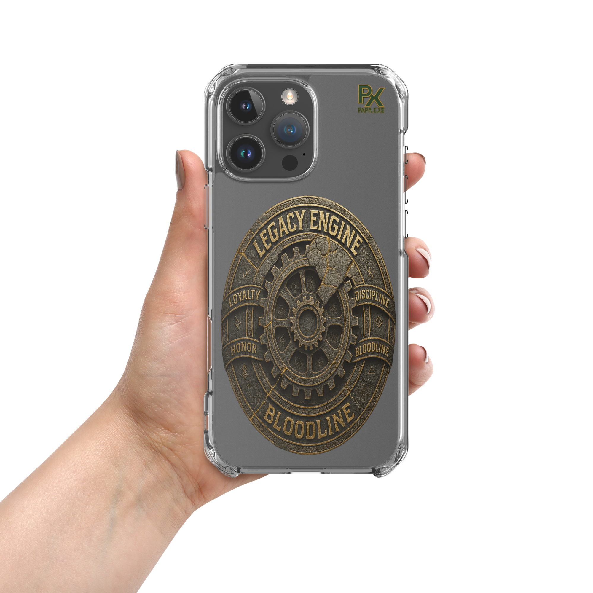Transparente iPhone®- Hülle | Bloodline Legacy Engine