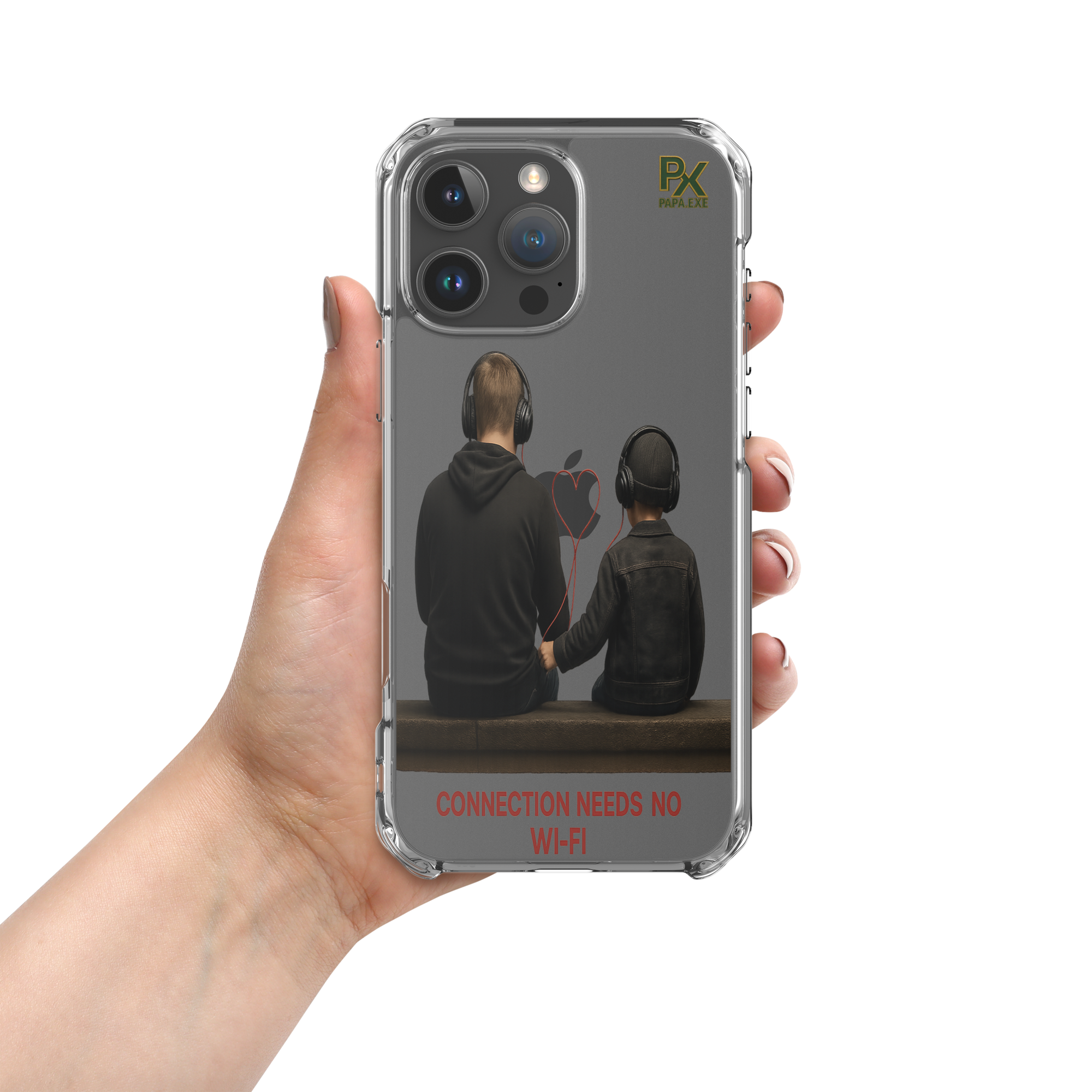 Transparente iPhone®- Hülle | Bloodline Connection