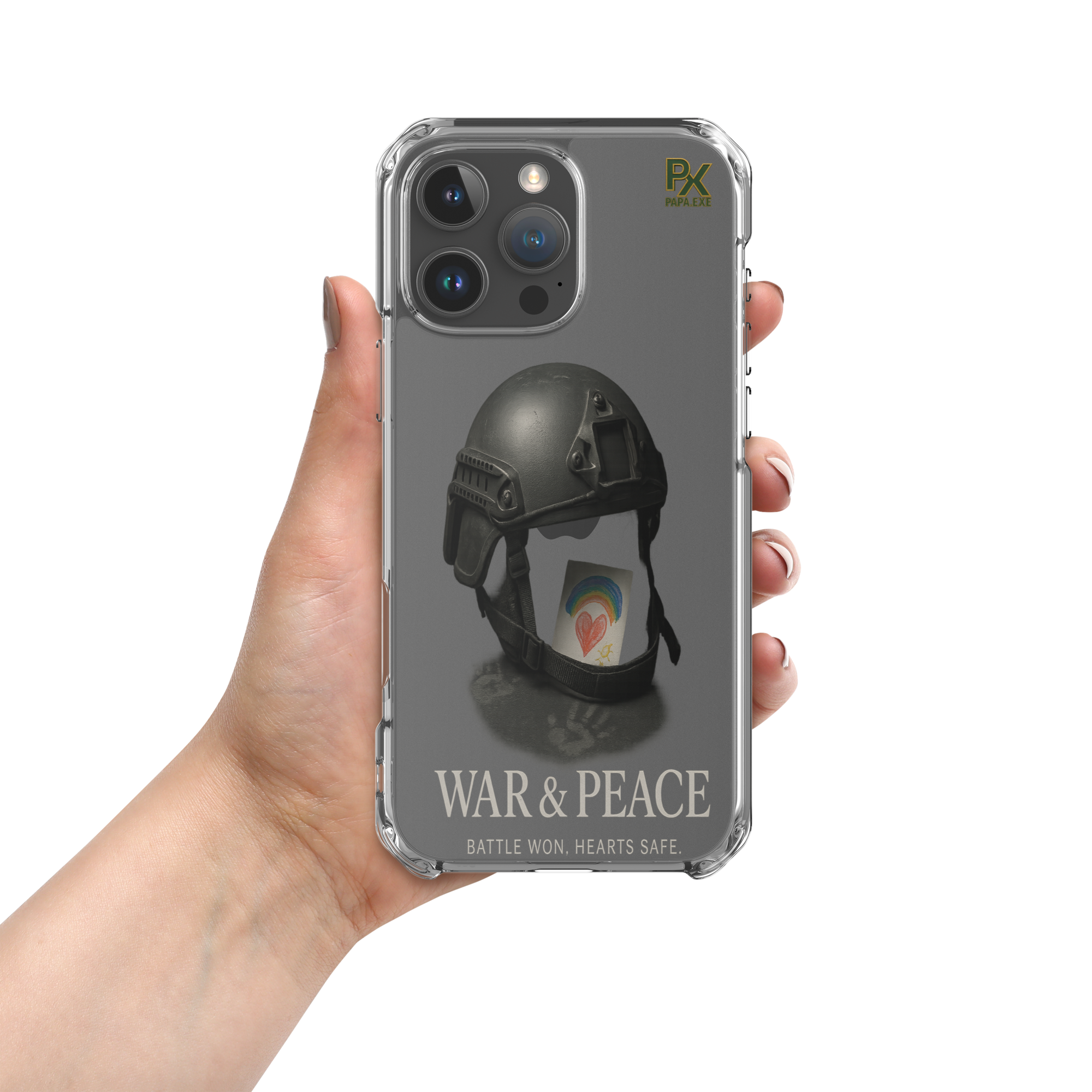 Transparente iPhone®- Hülle | Bloodline War&Peace