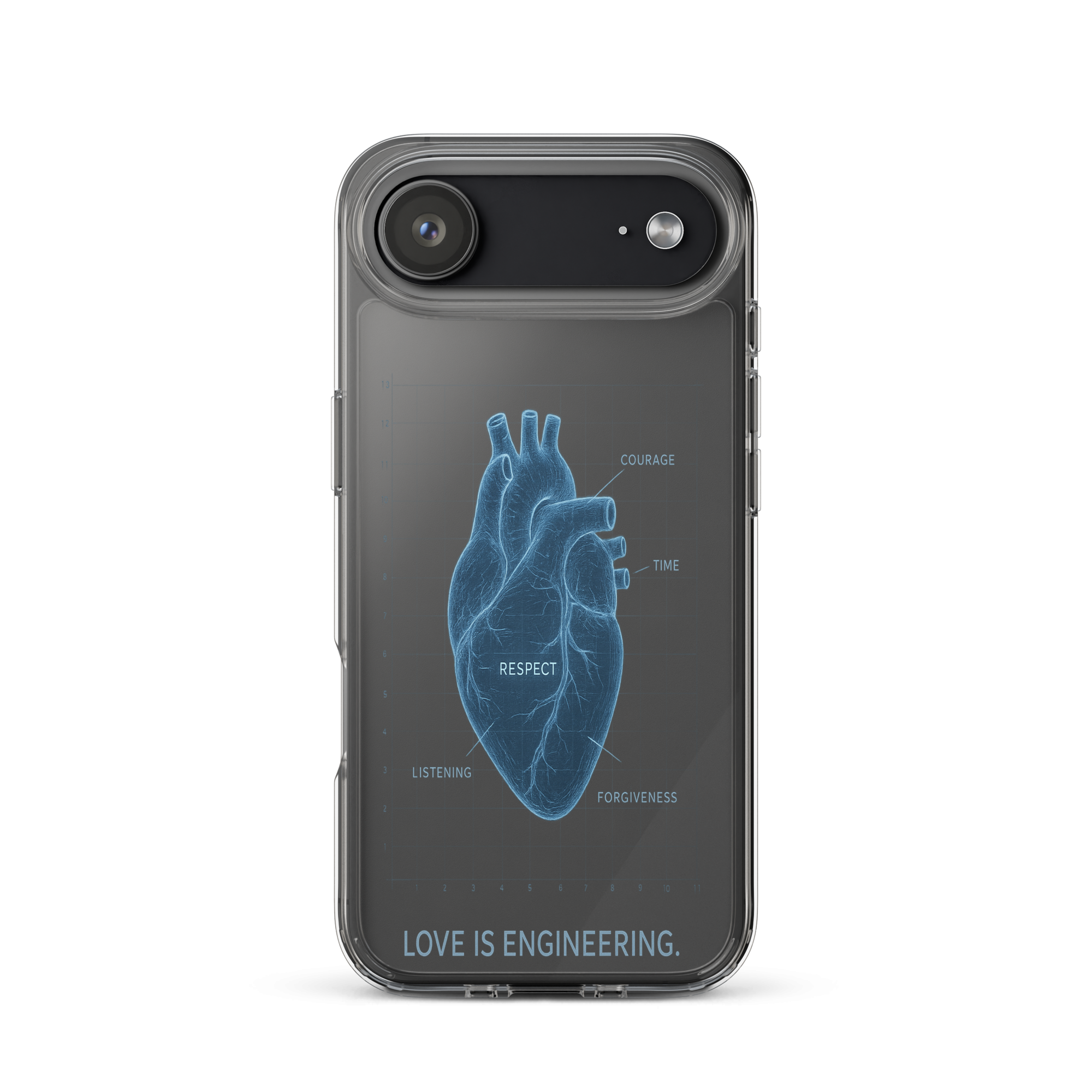 Transparente iPhone®- Hülle | Bloodline Love Engineering