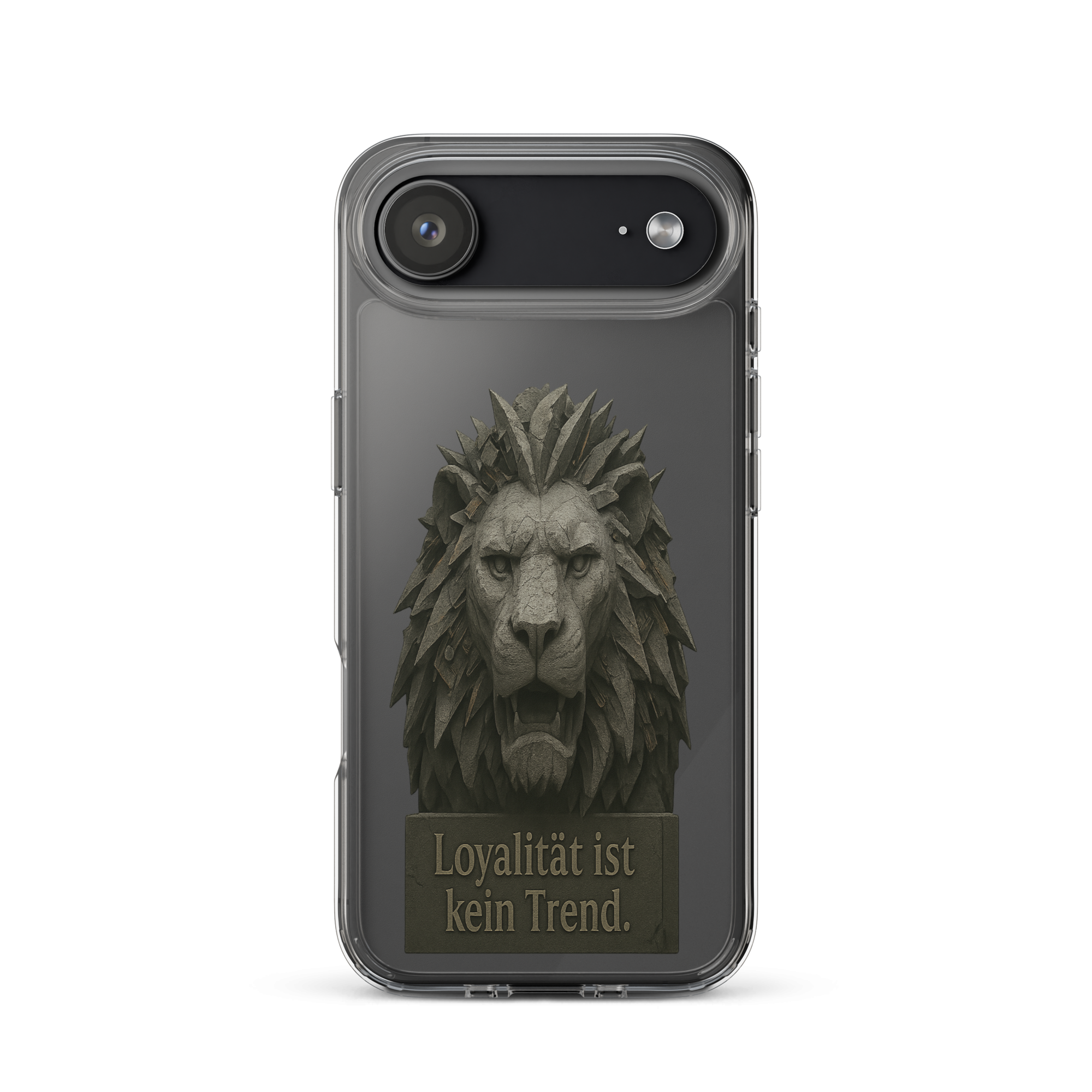 Transparente iPhone®- Hülle | Bloodline Kein Trend