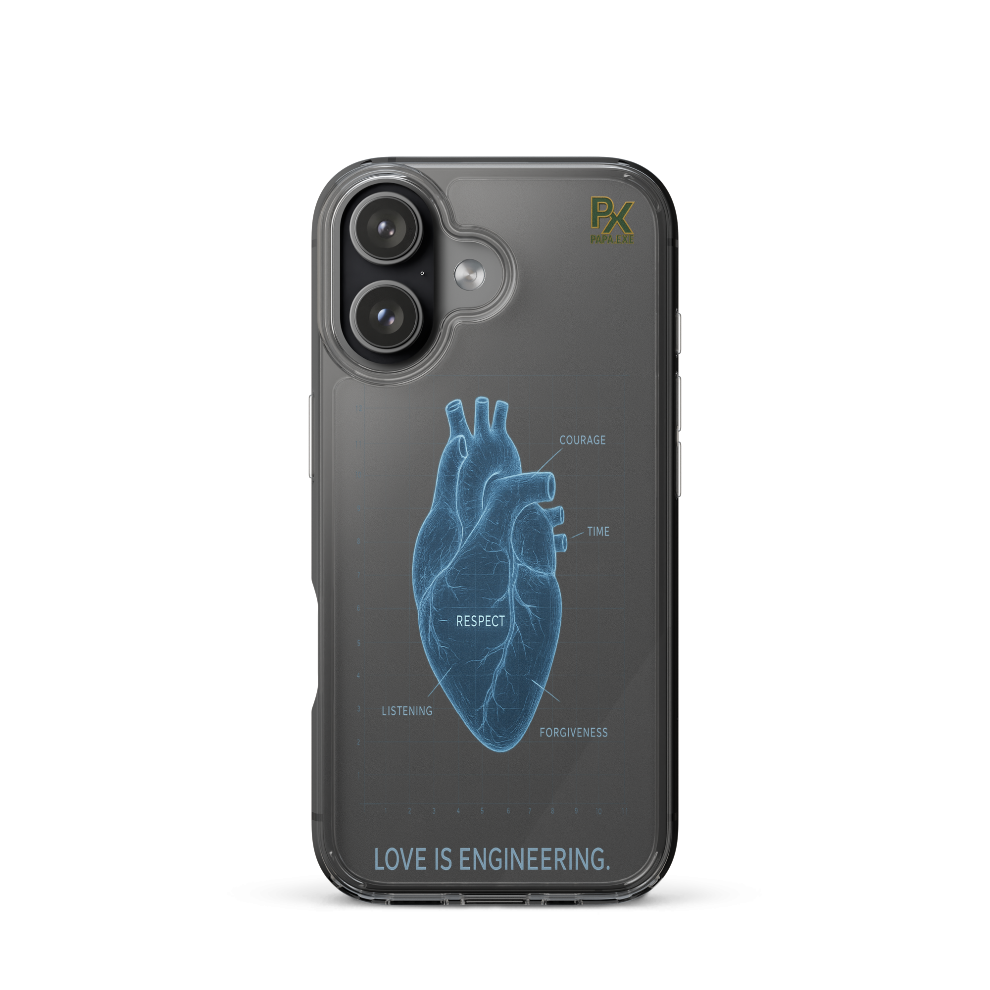 Transparente iPhone®- Hülle | Bloodline Love Engineering
