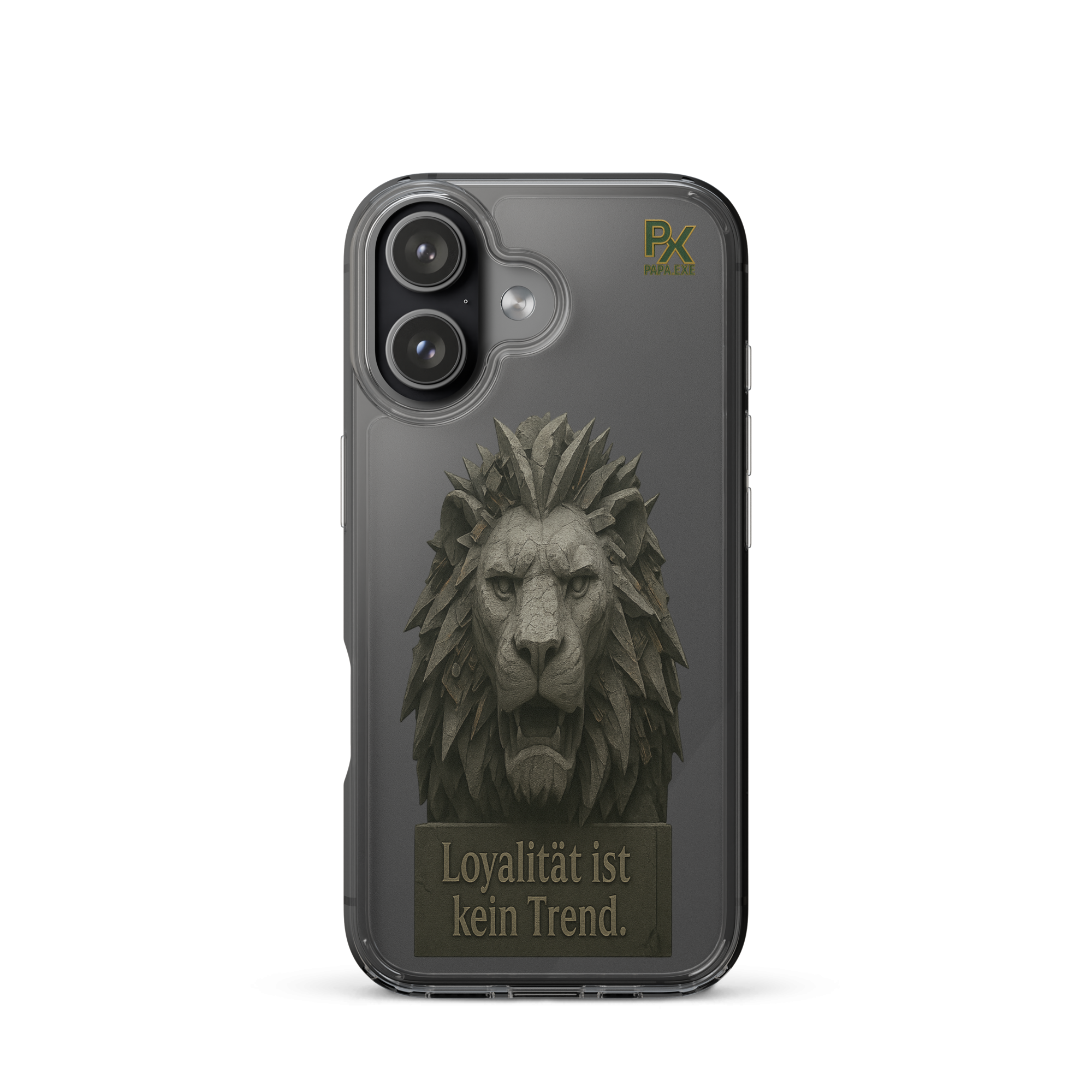 Transparente iPhone®- Hülle | Bloodline Kein Trend