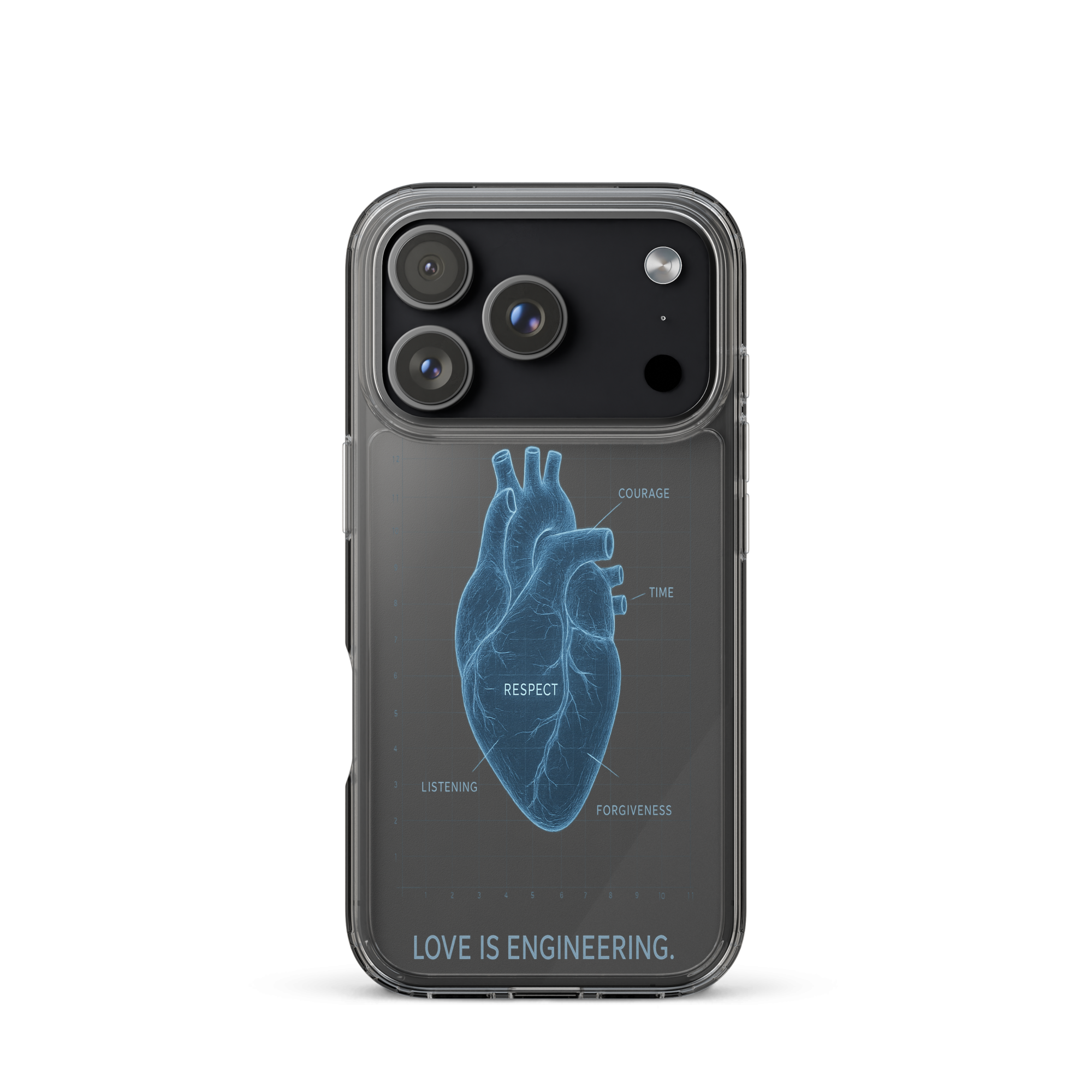 Transparente iPhone®- Hülle | Bloodline Love Engineering