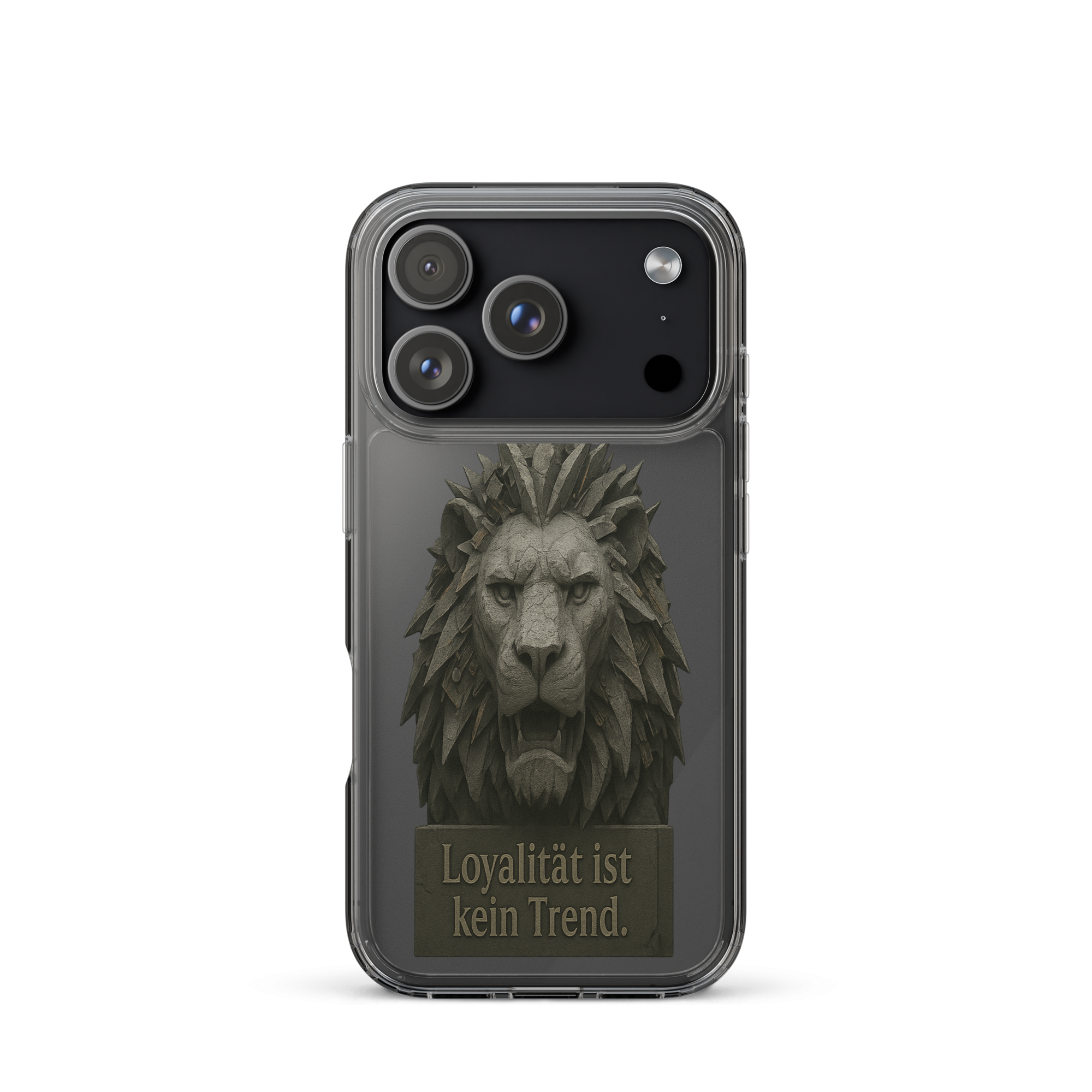 Transparente iPhone®- Hülle | Bloodline Kein Trend