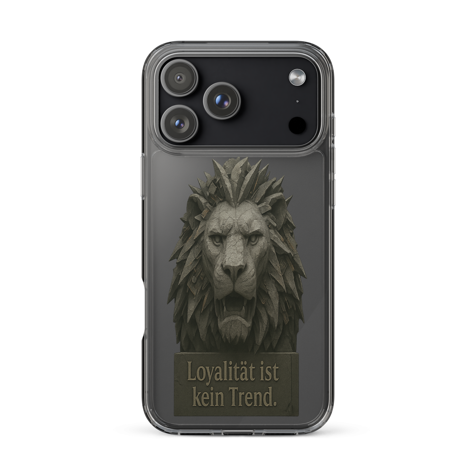 Transparente iPhone®- Hülle | Bloodline Kein Trend