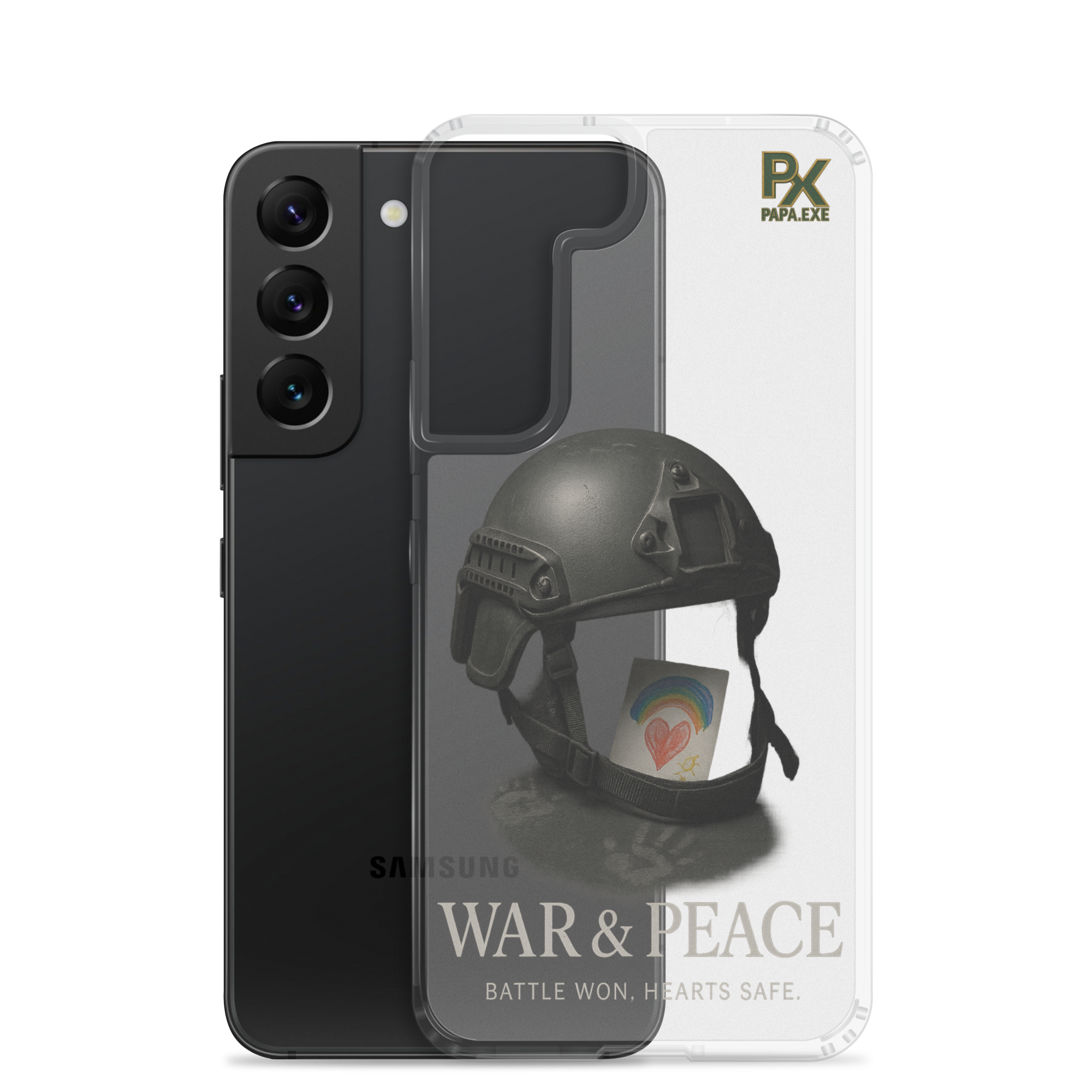 Clear Case für Samsung® | Bloodline War&Peace