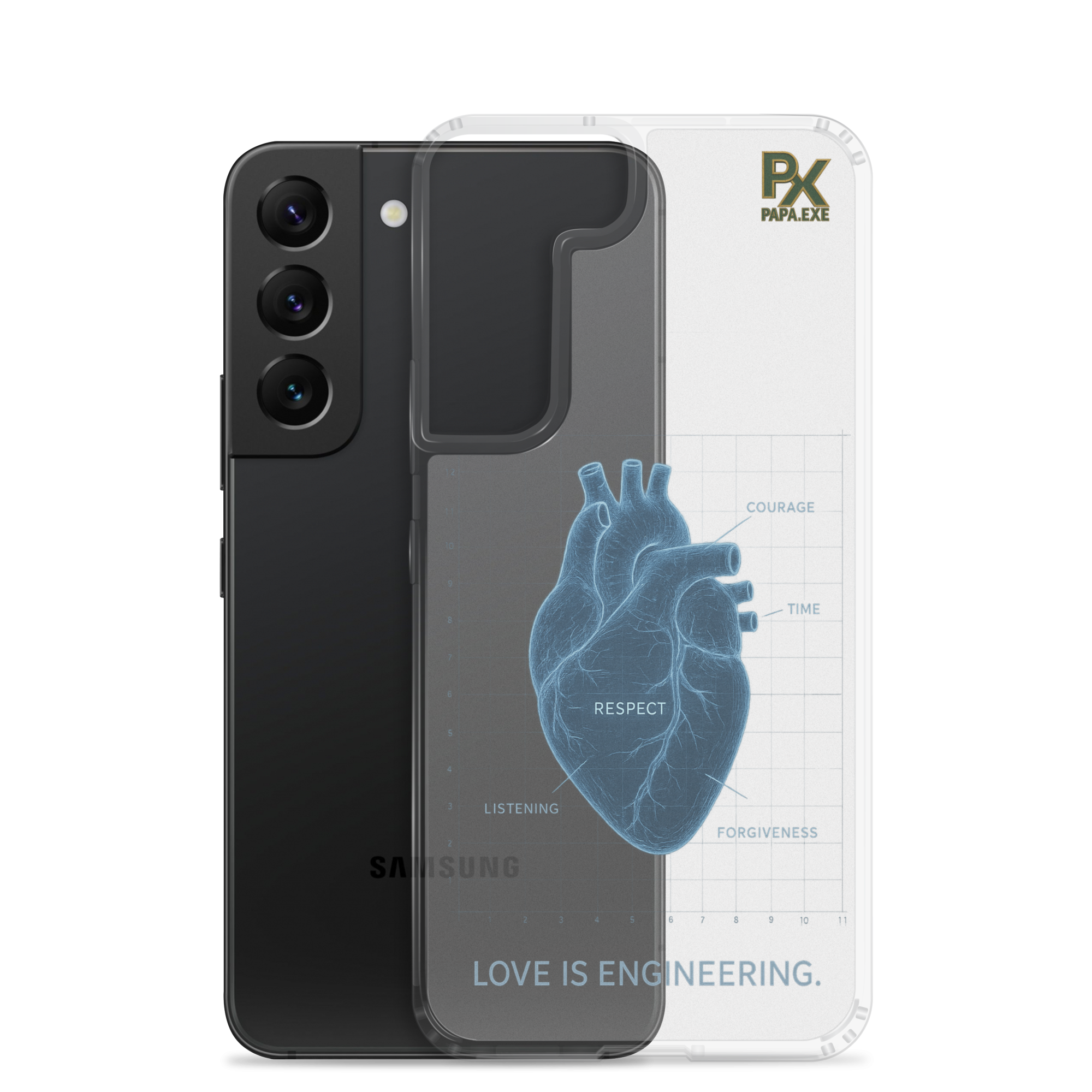 Clear Case für Samsung® | Bloodline Love Engineering