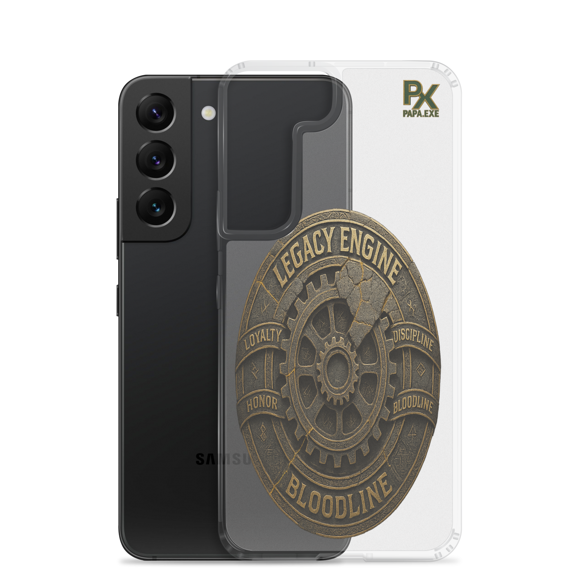 Clear Case für Samsung® | Bloodline Legacy Engine