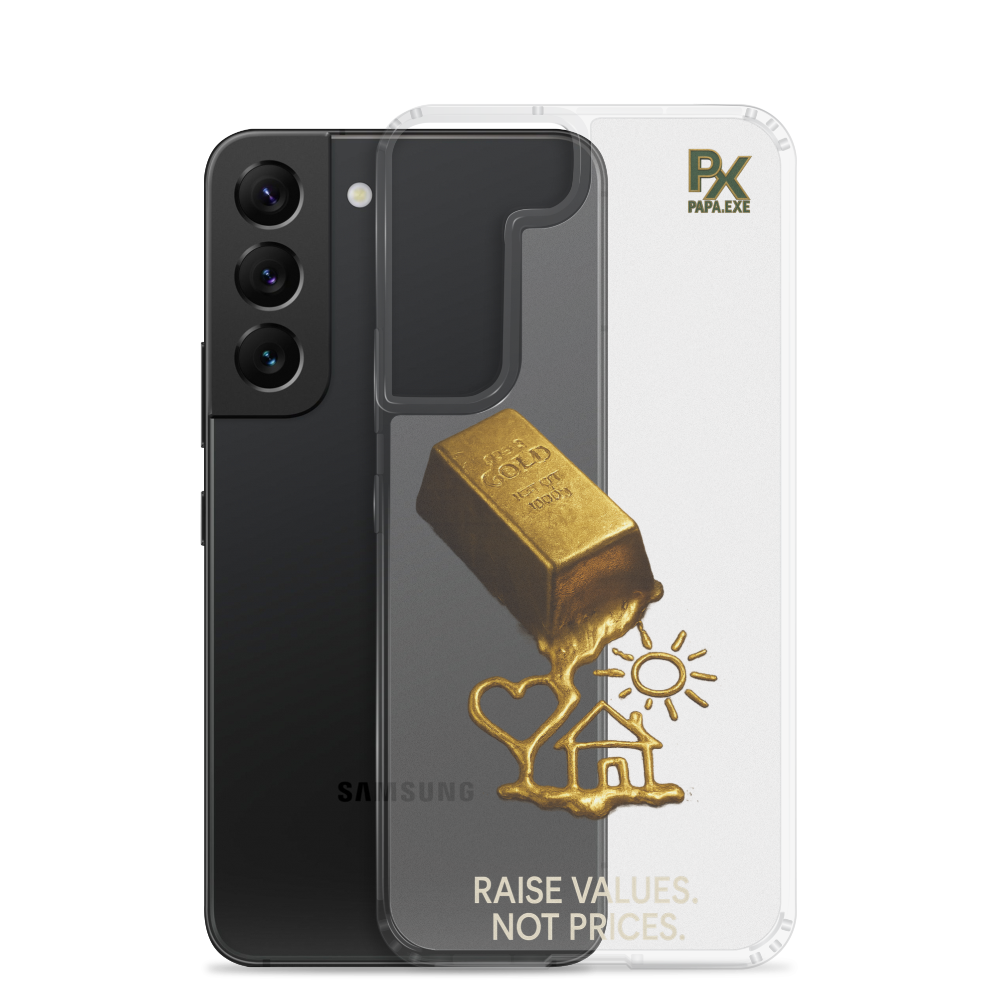 Clear Case für Samsung® | Bloodline Gold