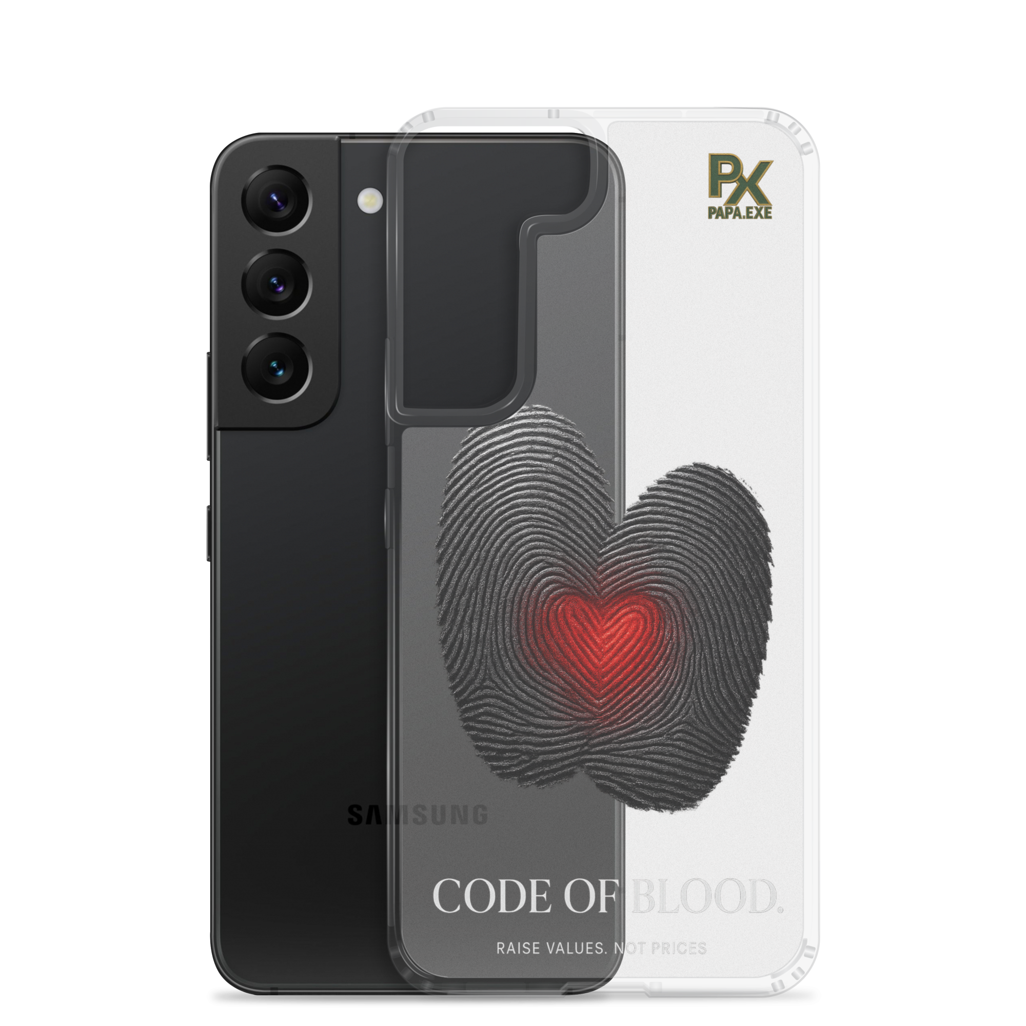 Clear Case für Samsung® | Bloodline Code of Blood