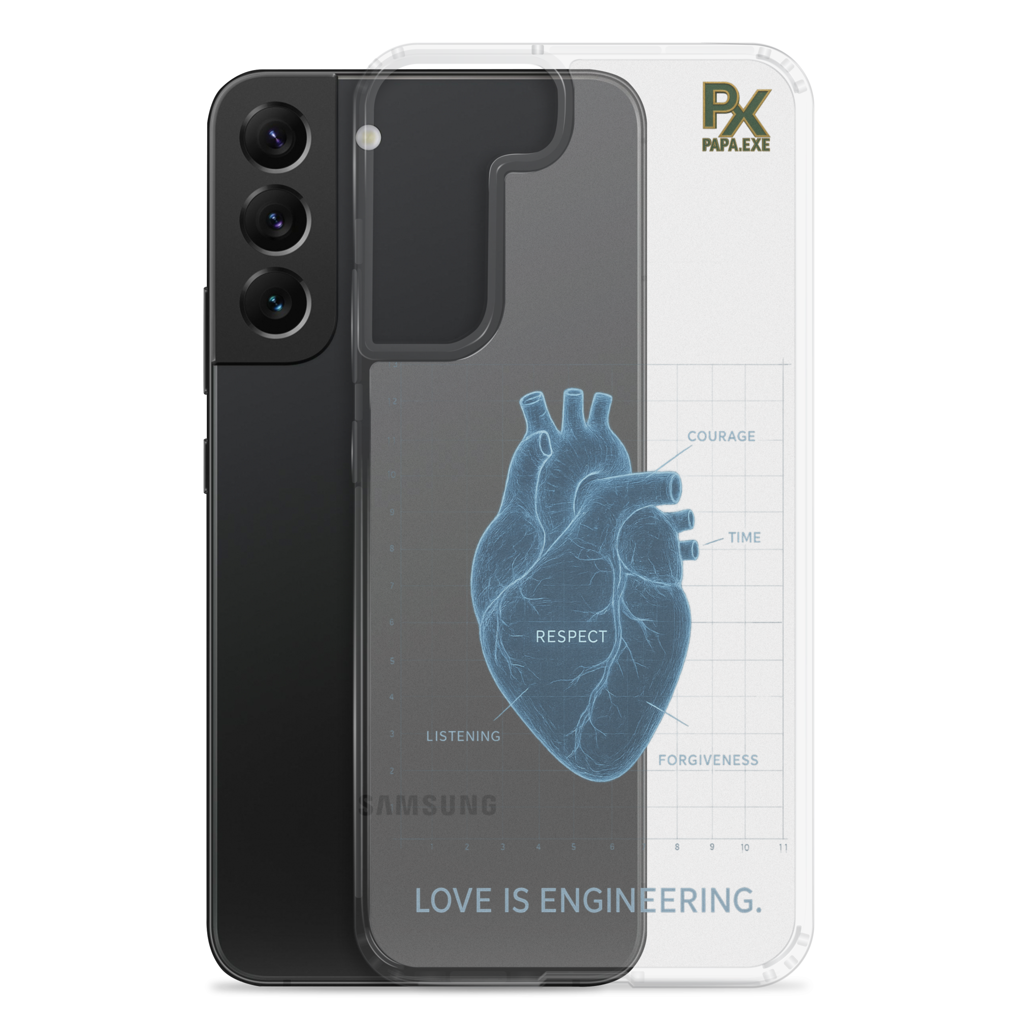 Clear Case für Samsung® | Bloodline Love Engineering
