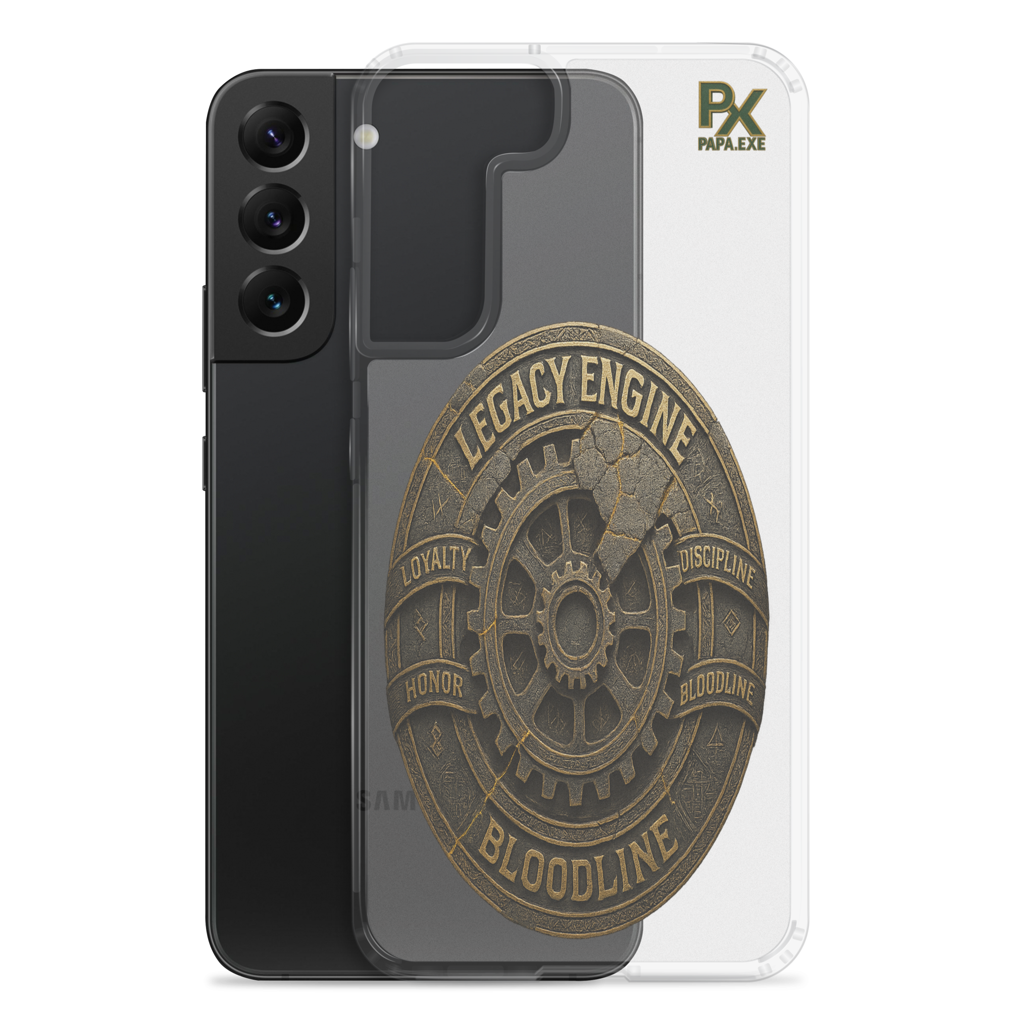 Clear Case für Samsung® | Bloodline Legacy Engine