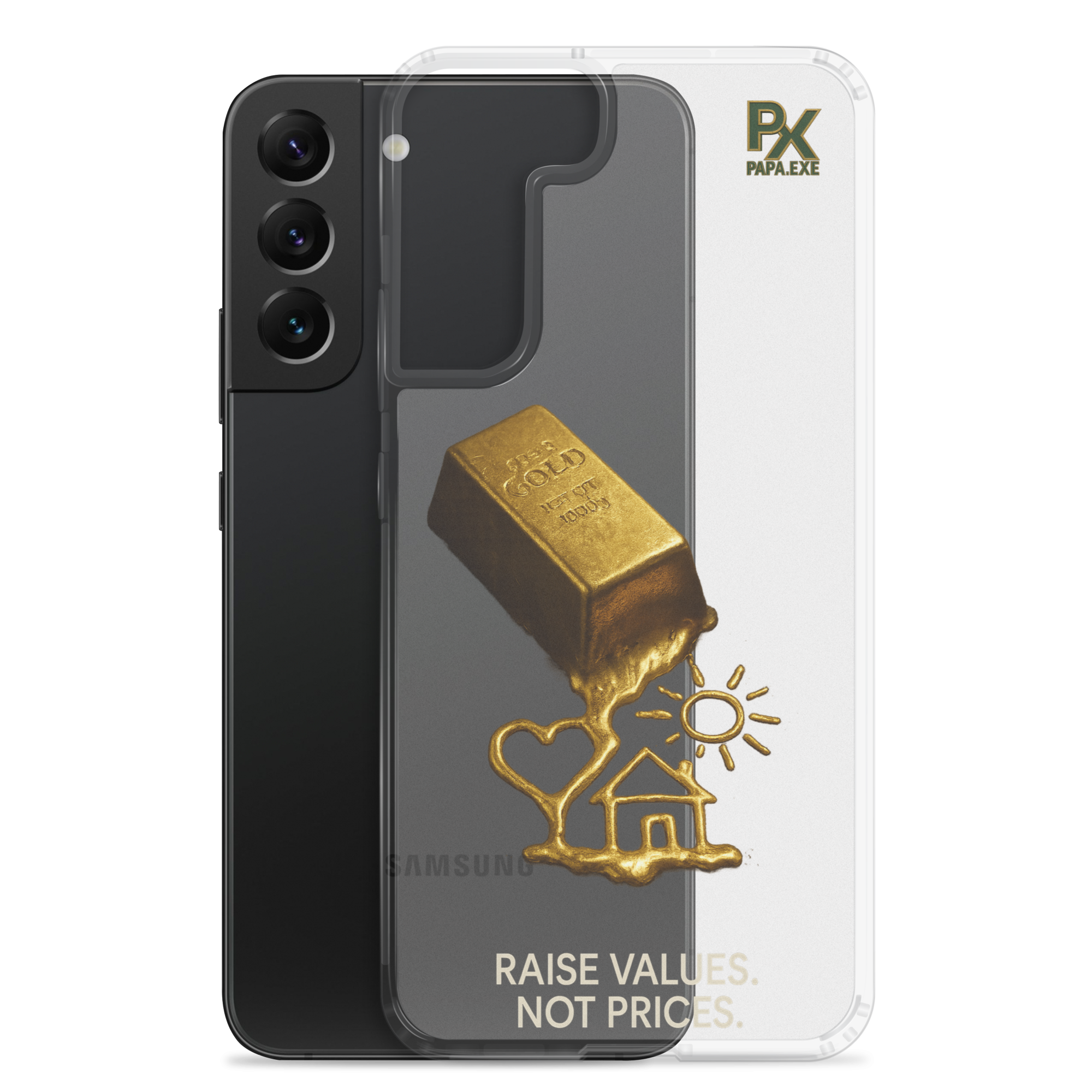 Clear Case für Samsung® | Bloodline Gold