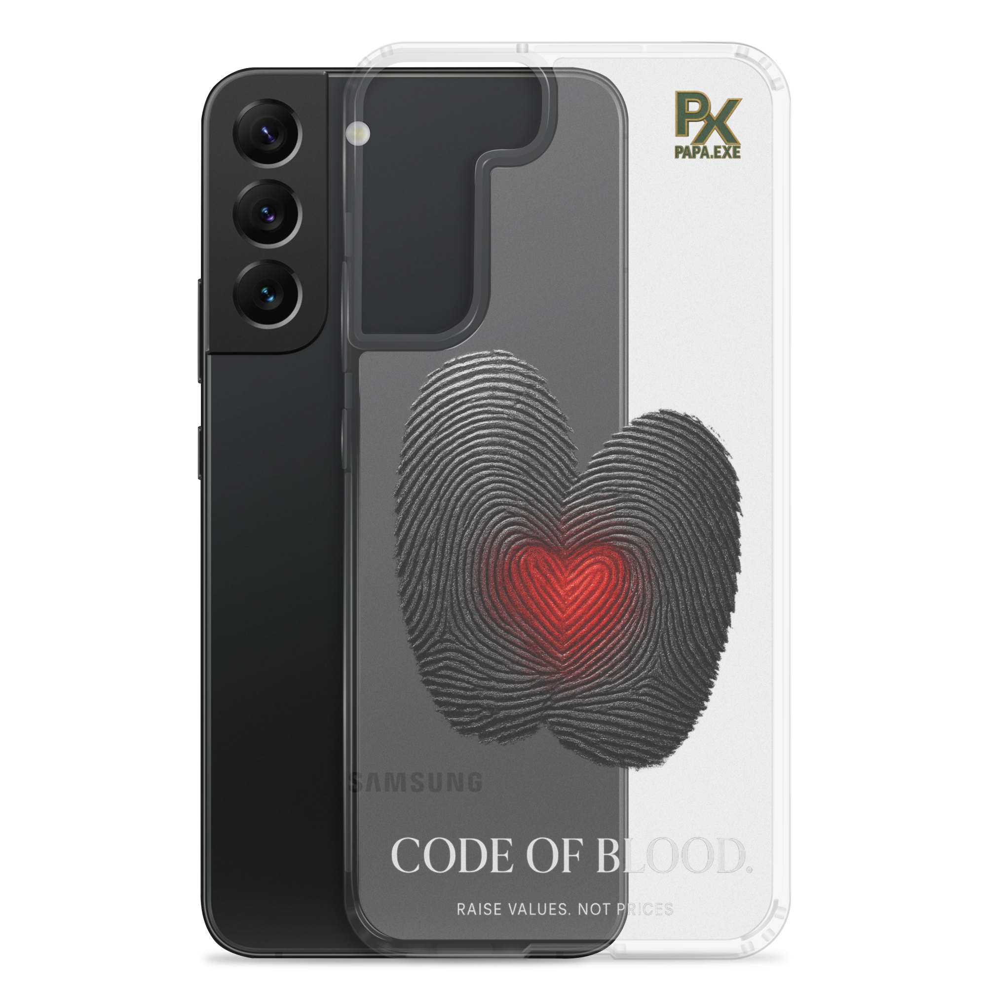 Clear Case für Samsung® | Bloodline Code of Blood