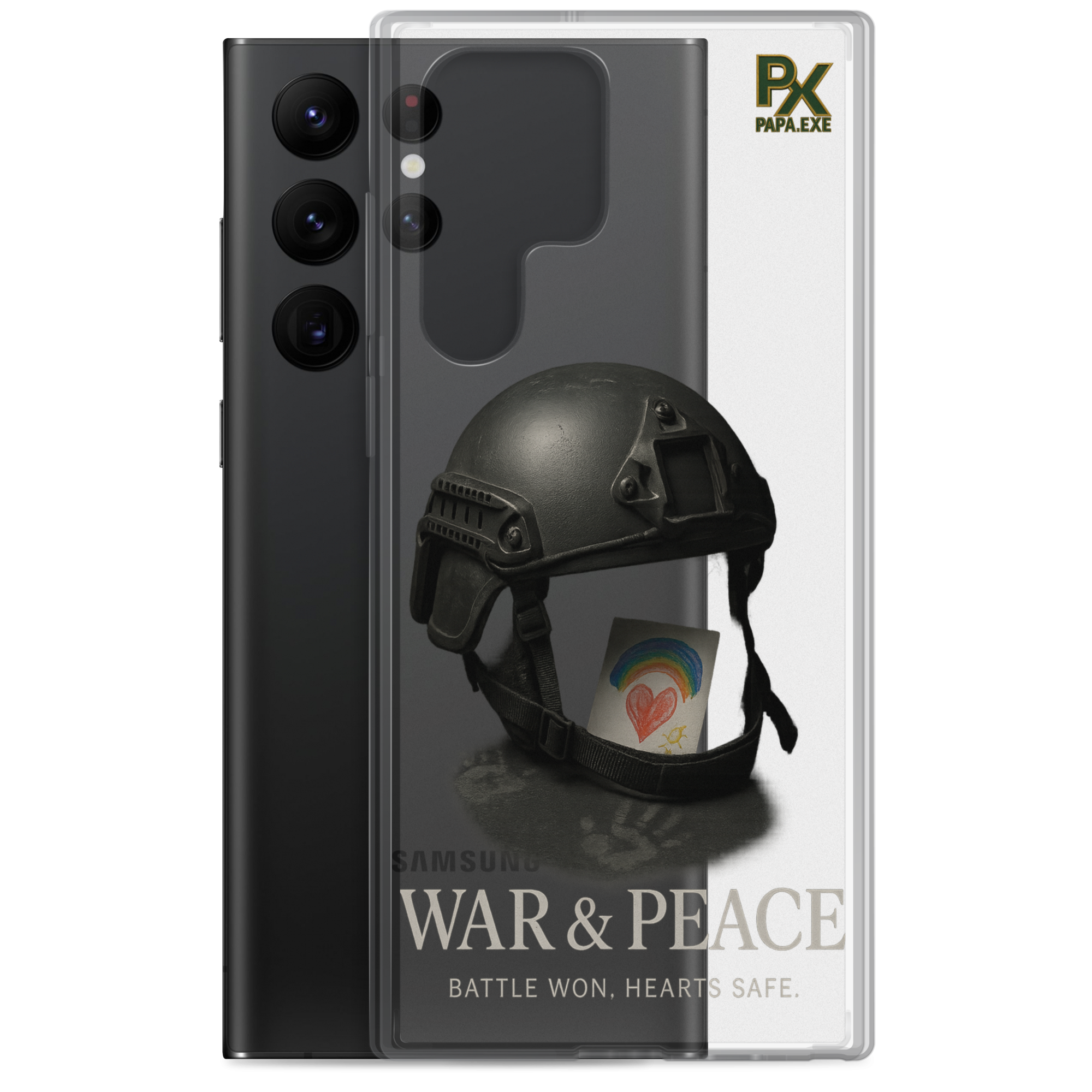 Clear Case für Samsung® | Bloodline War&Peace