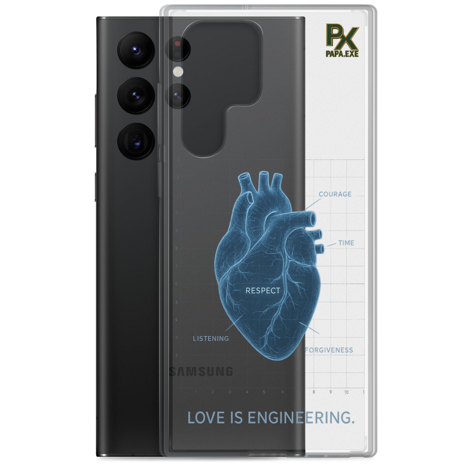Clear Case für Samsung® | Bloodline Love Engineering