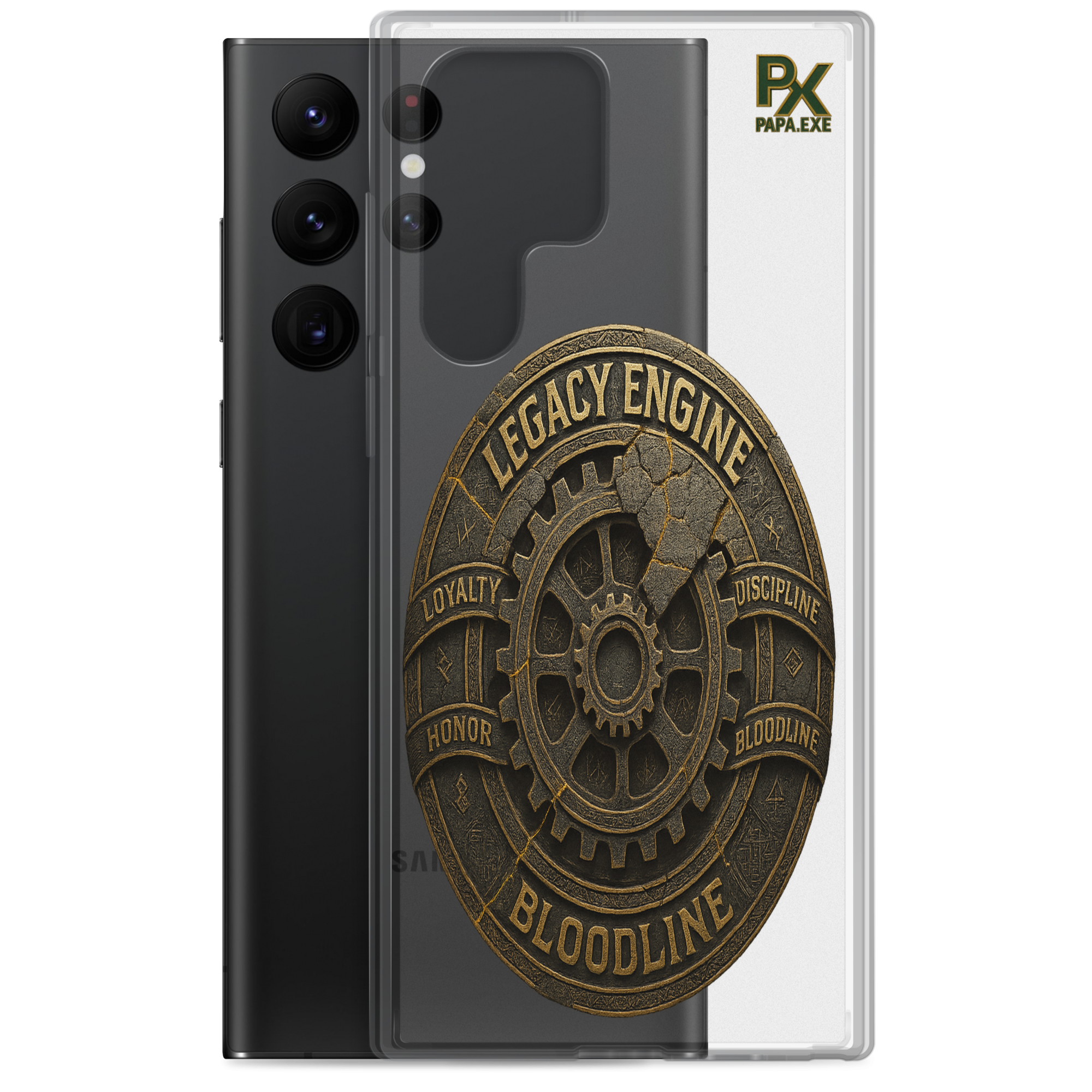 Clear Case für Samsung® | Bloodline Legacy Engine