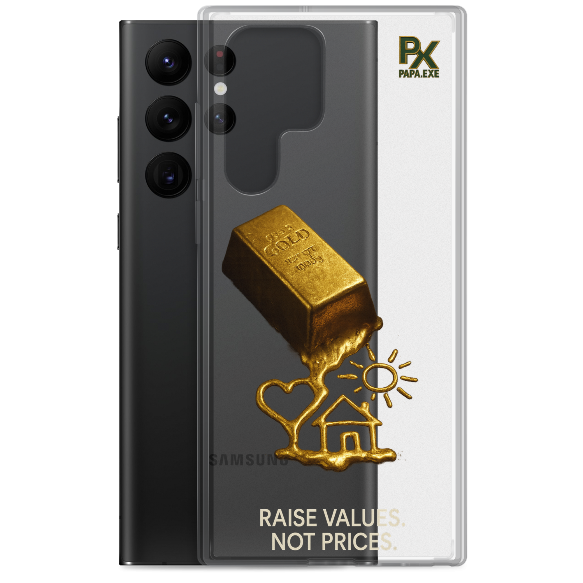 Clear Case für Samsung® | Bloodline Gold