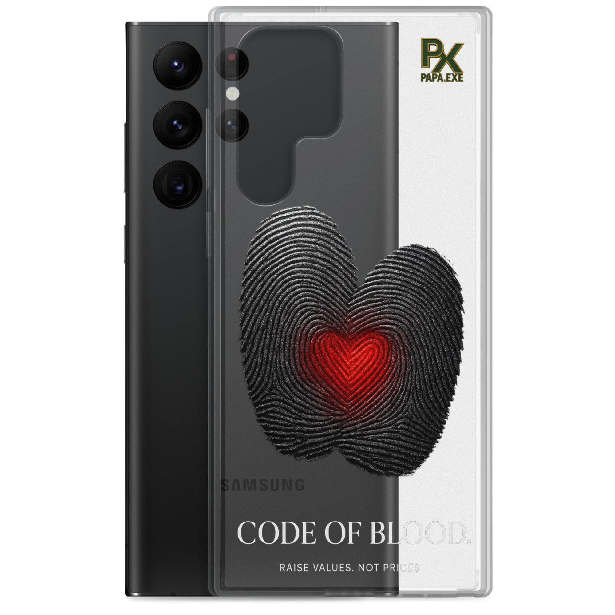 Clear Case für Samsung® | Bloodline Code of Blood