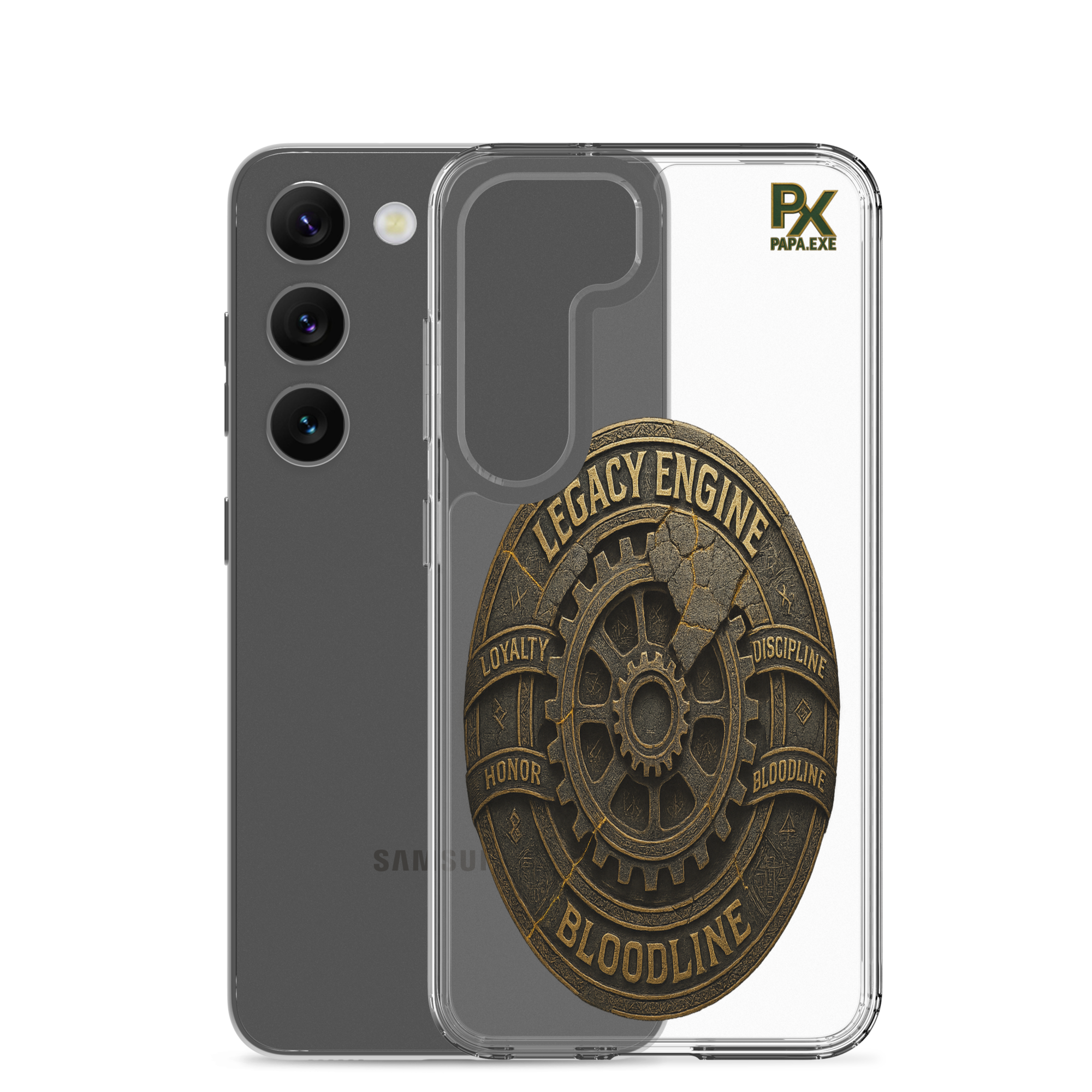 Clear Case für Samsung® | Bloodline Legacy Engine