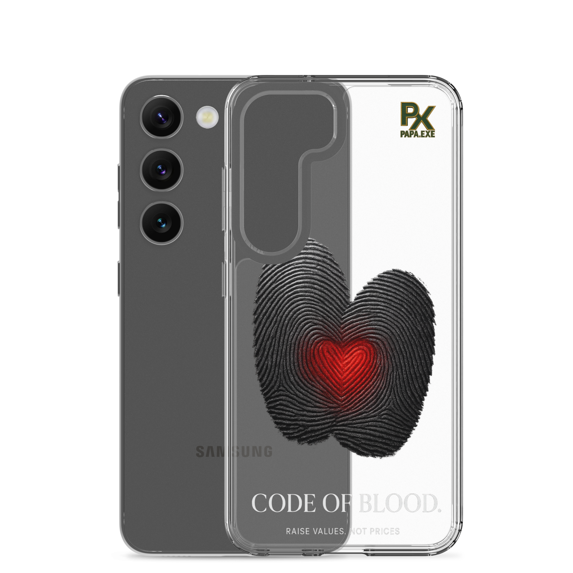 Clear Case für Samsung® | Bloodline Code of Blood