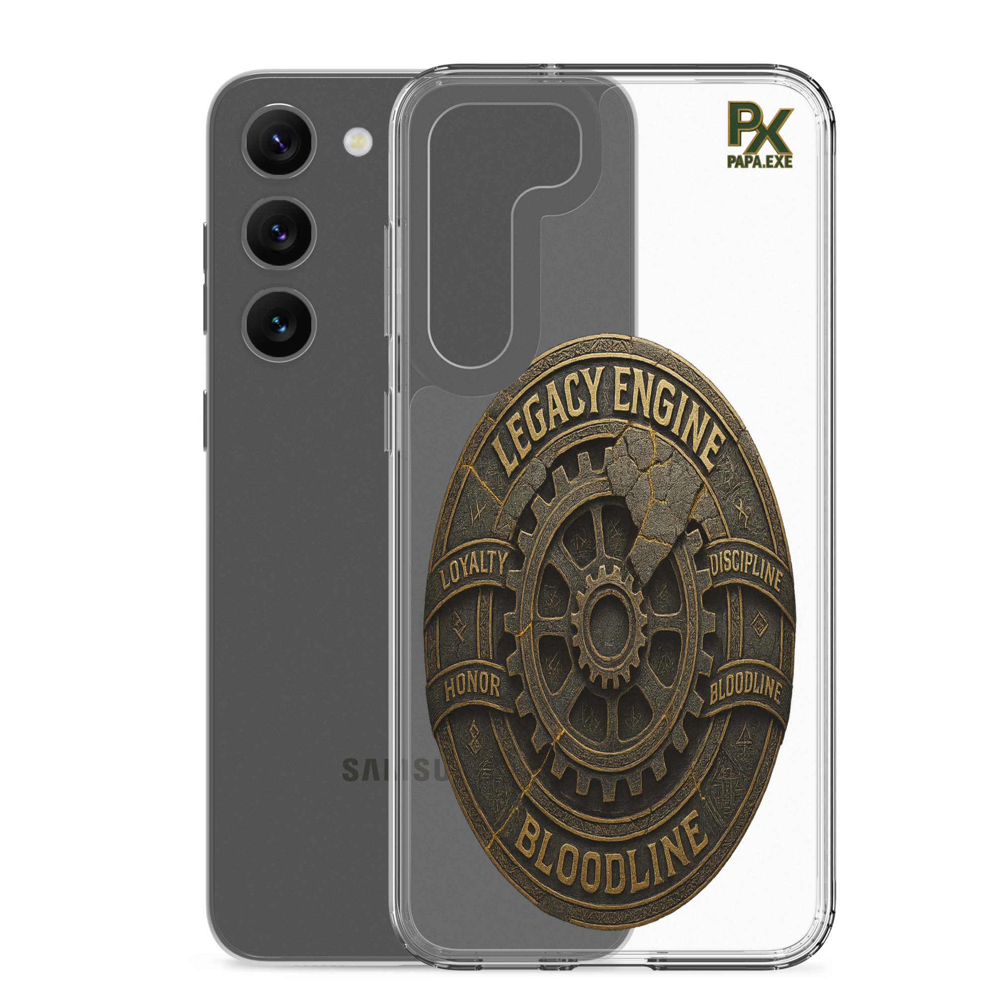Clear Case für Samsung® | Bloodline Legacy Engine