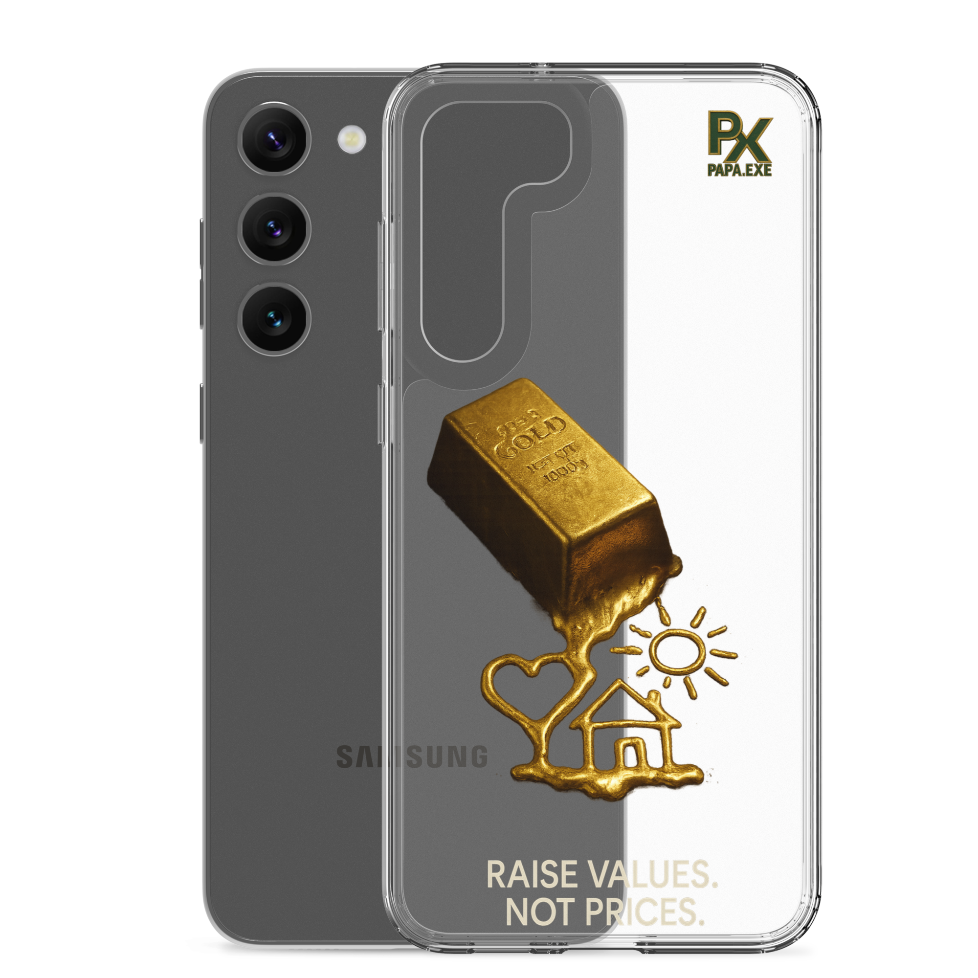 Clear Case für Samsung® | Bloodline Gold