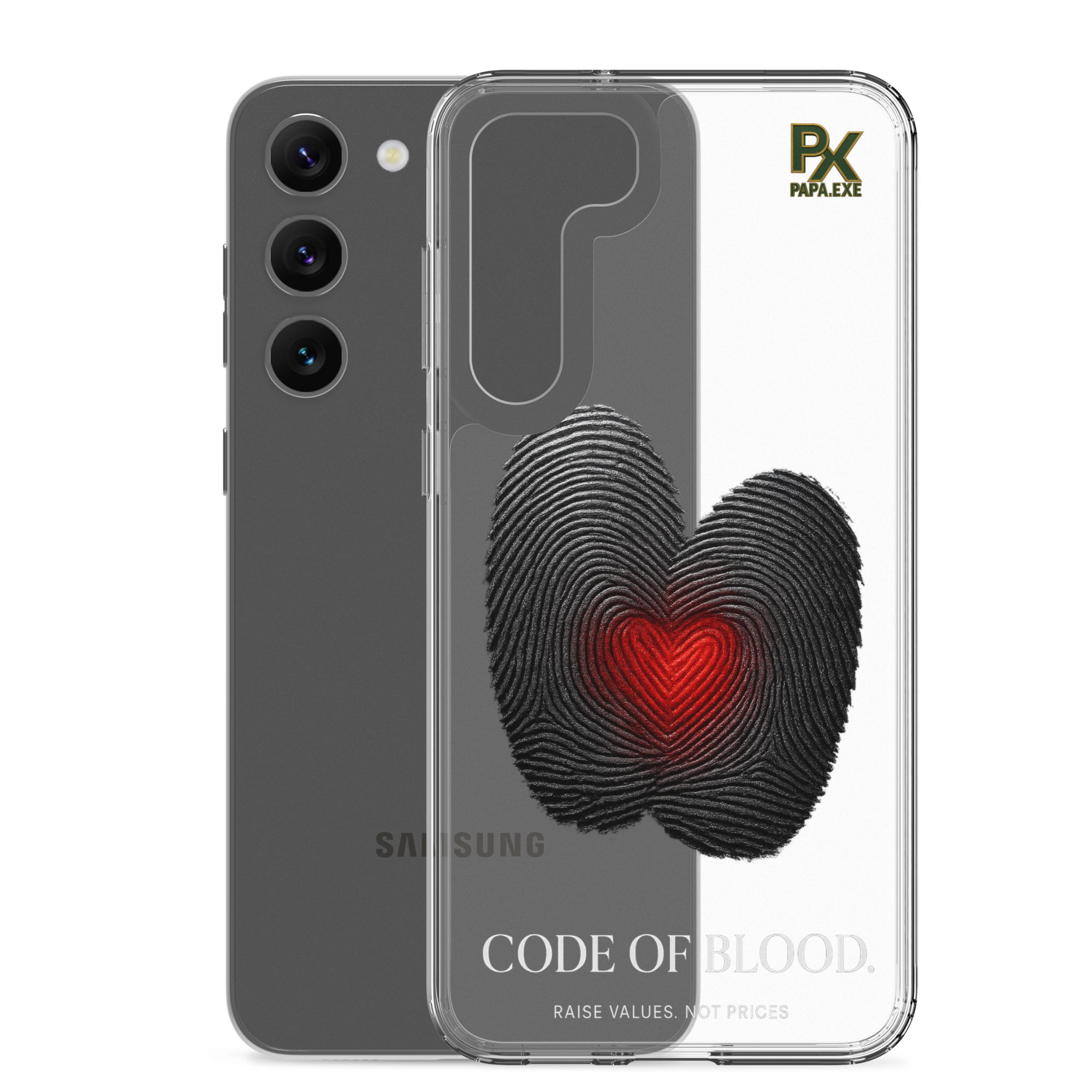 Clear Case für Samsung® | Bloodline Code of Blood