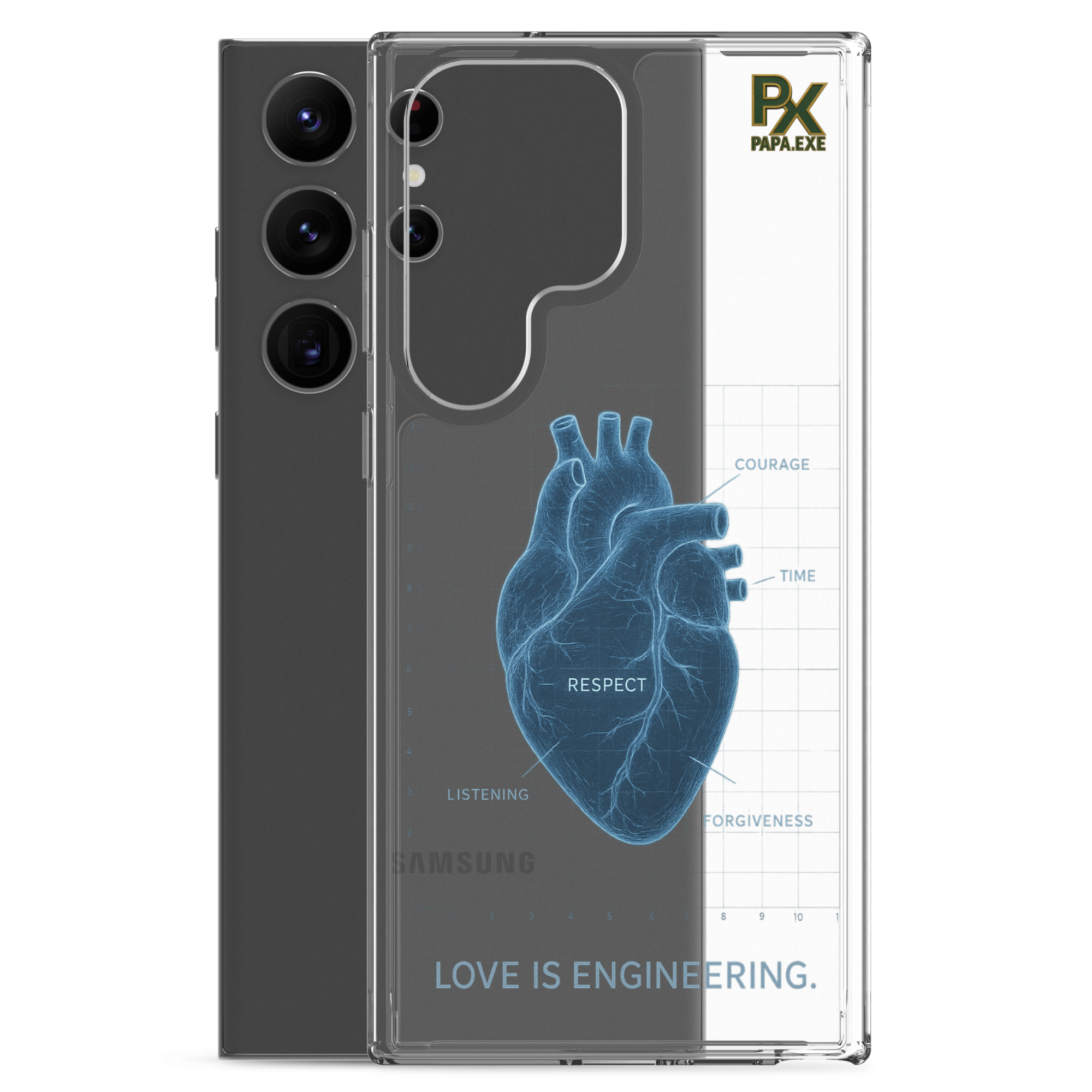 Clear Case für Samsung® | Bloodline Love Engineering