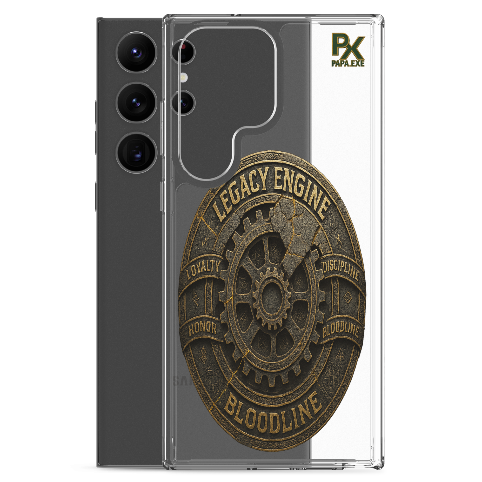 Clear Case für Samsung® | Bloodline Legacy Engine